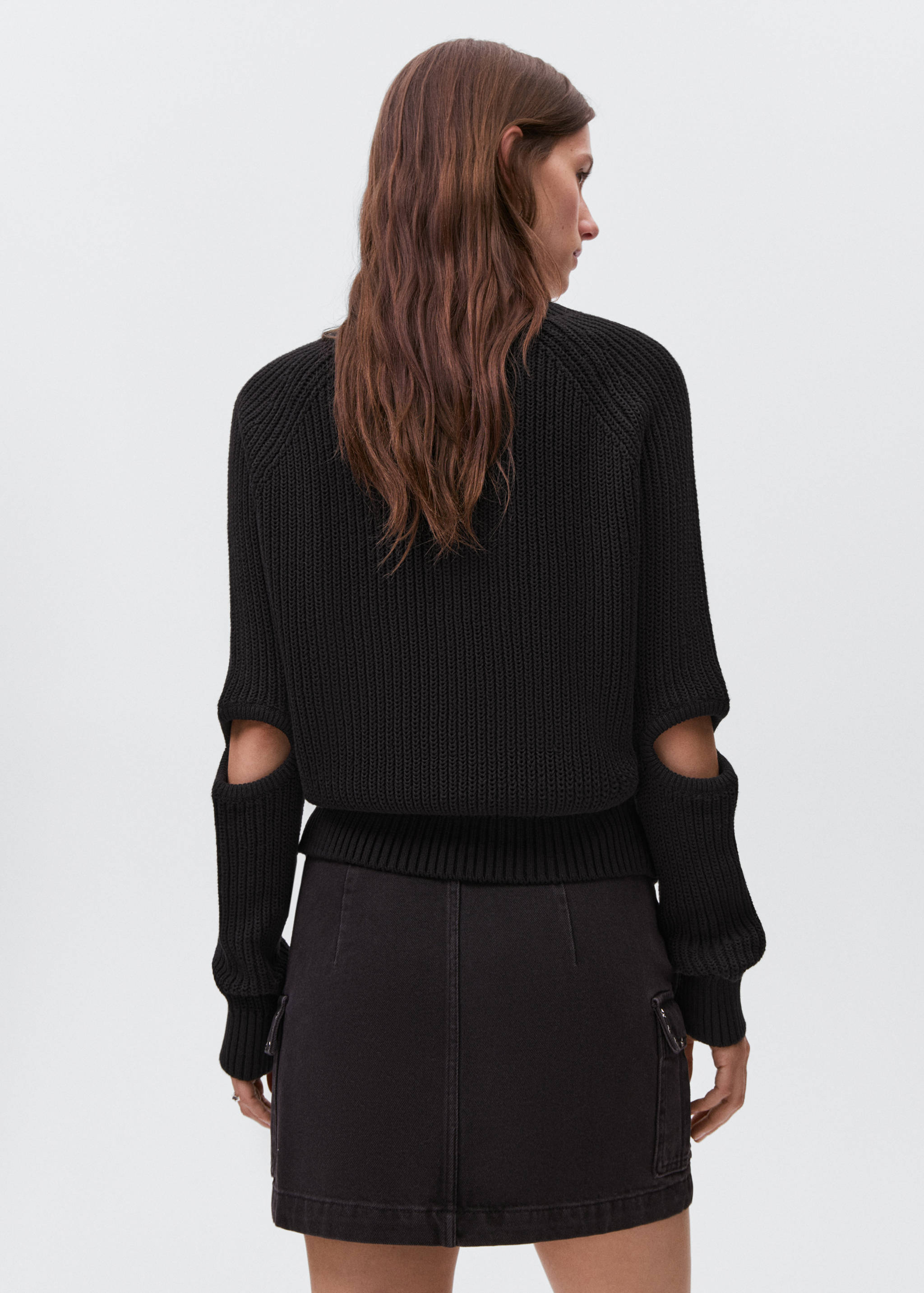 Pull-over maille ouvertures - Verso de l’article