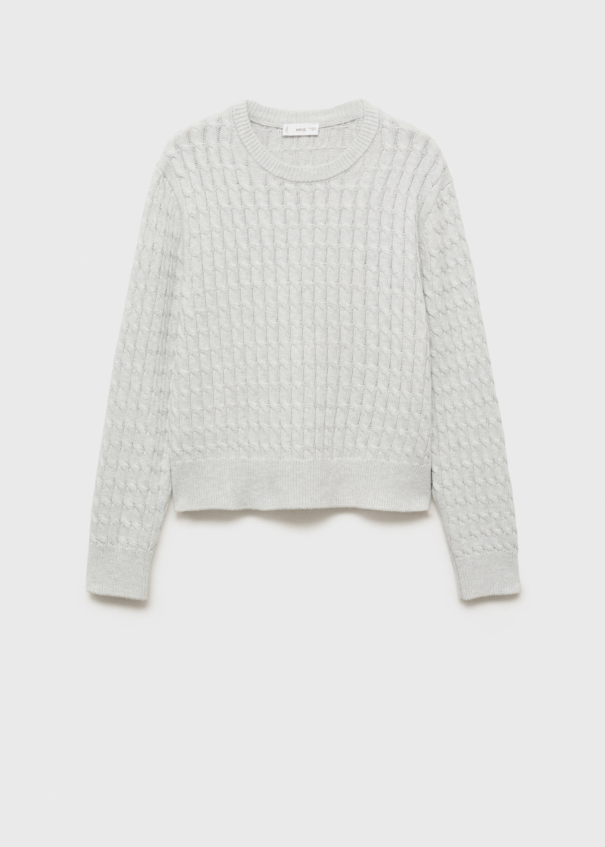 Pull-over maille tressée - Article sans modèle