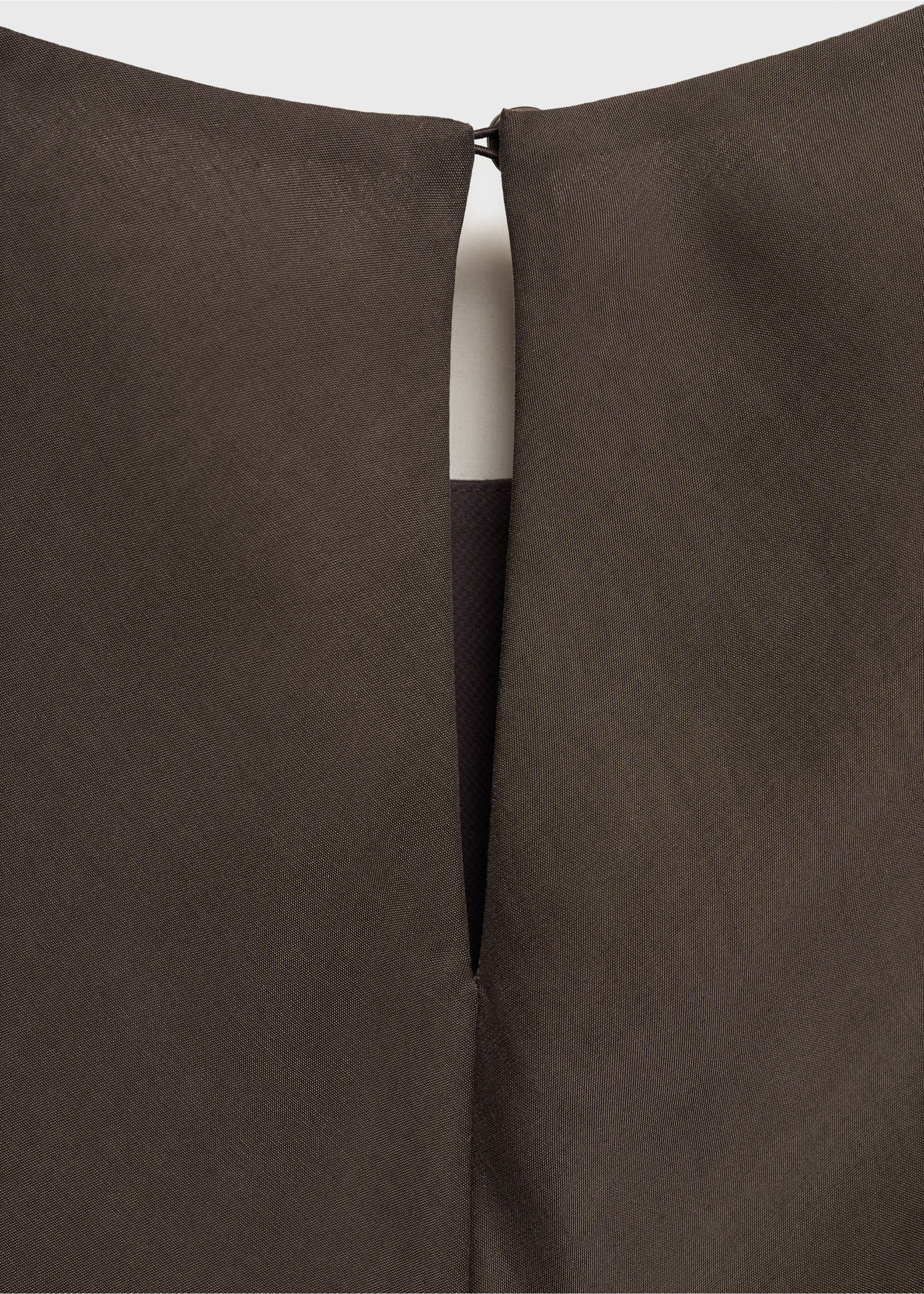 Long modal dress - Details of the article 0, Brown. Ref: 17004090-00.