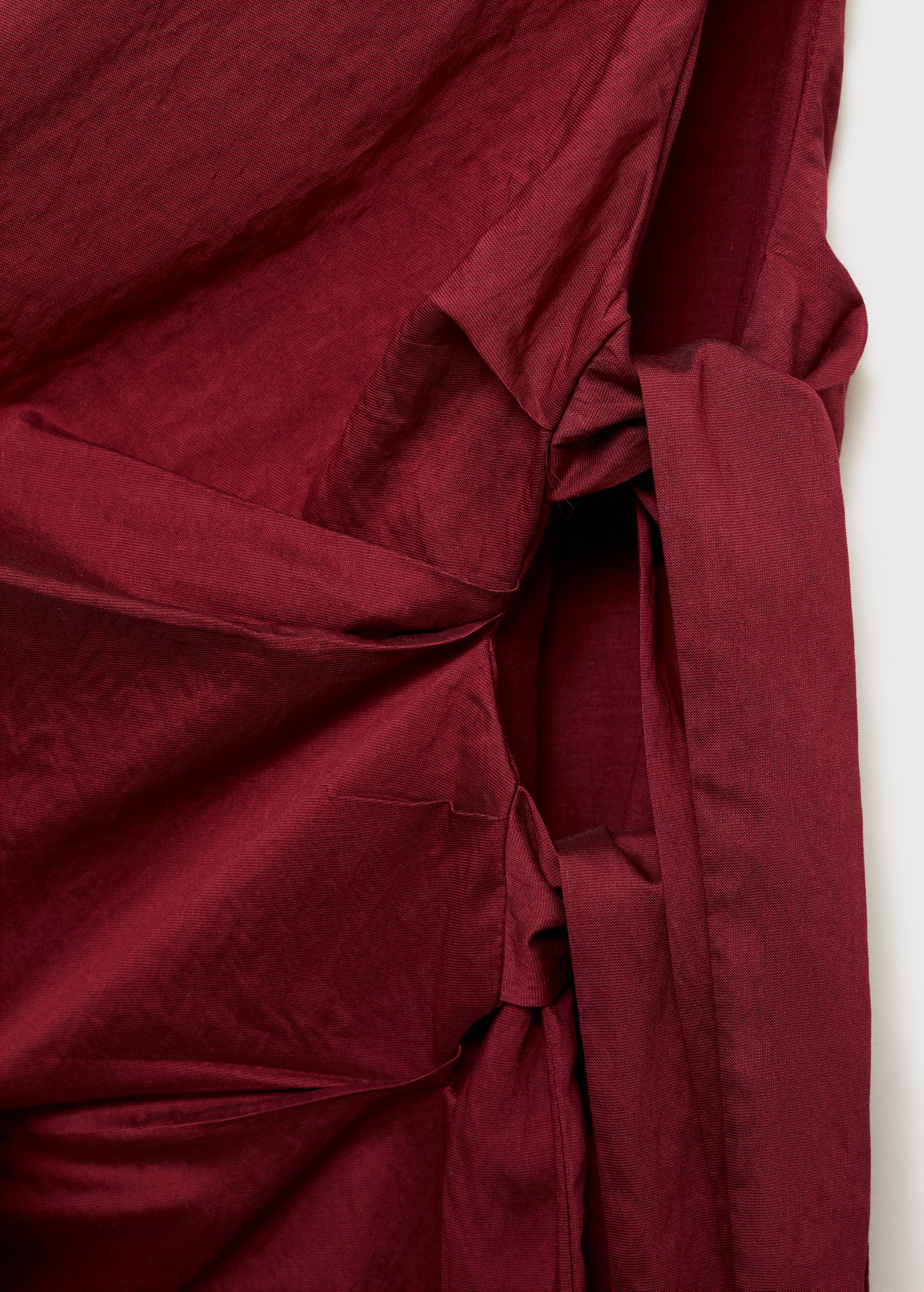 Asymmetrical knotted dress - Details of the article 8