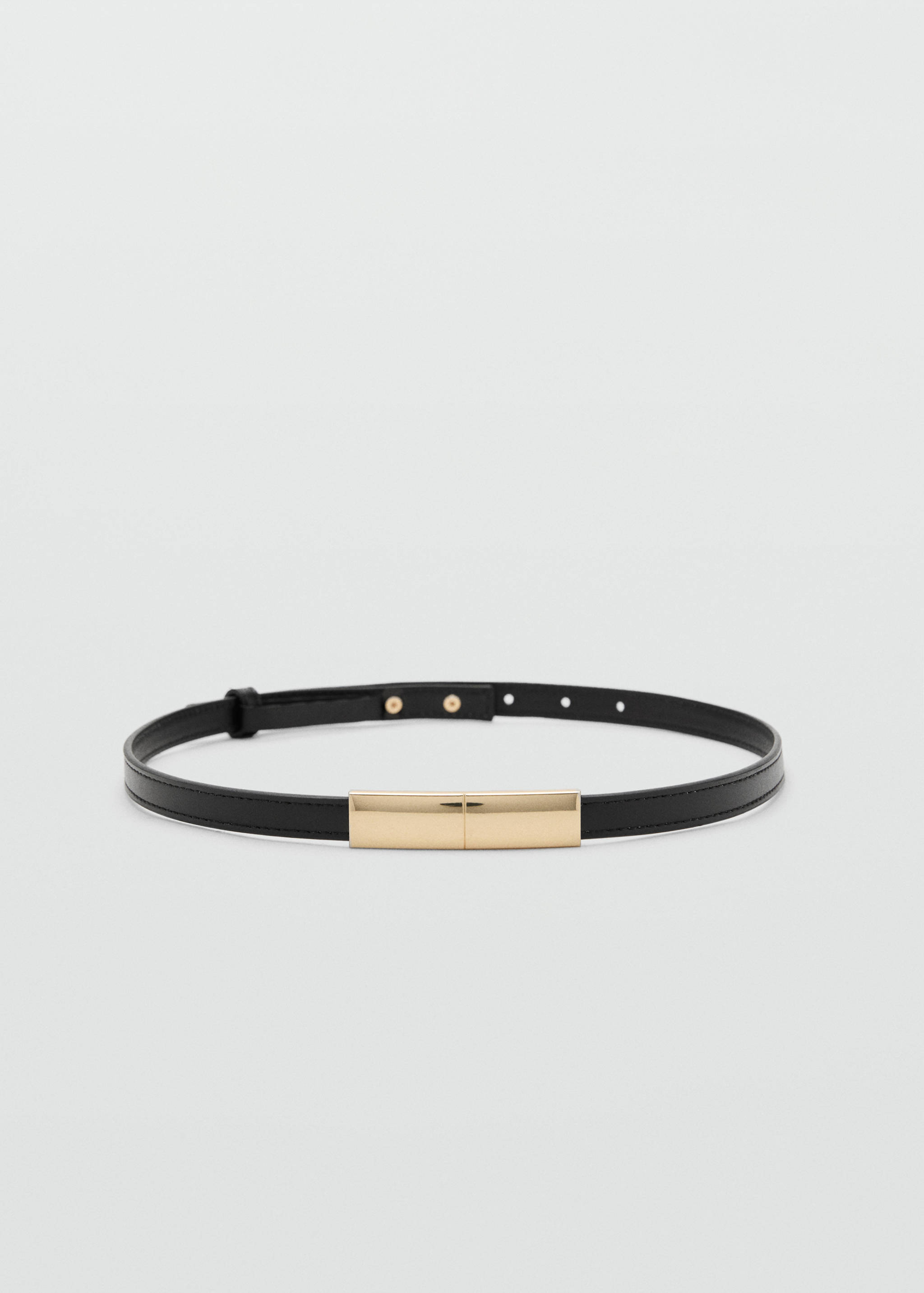 Ceinture fine détail métallique - Article sans modèle