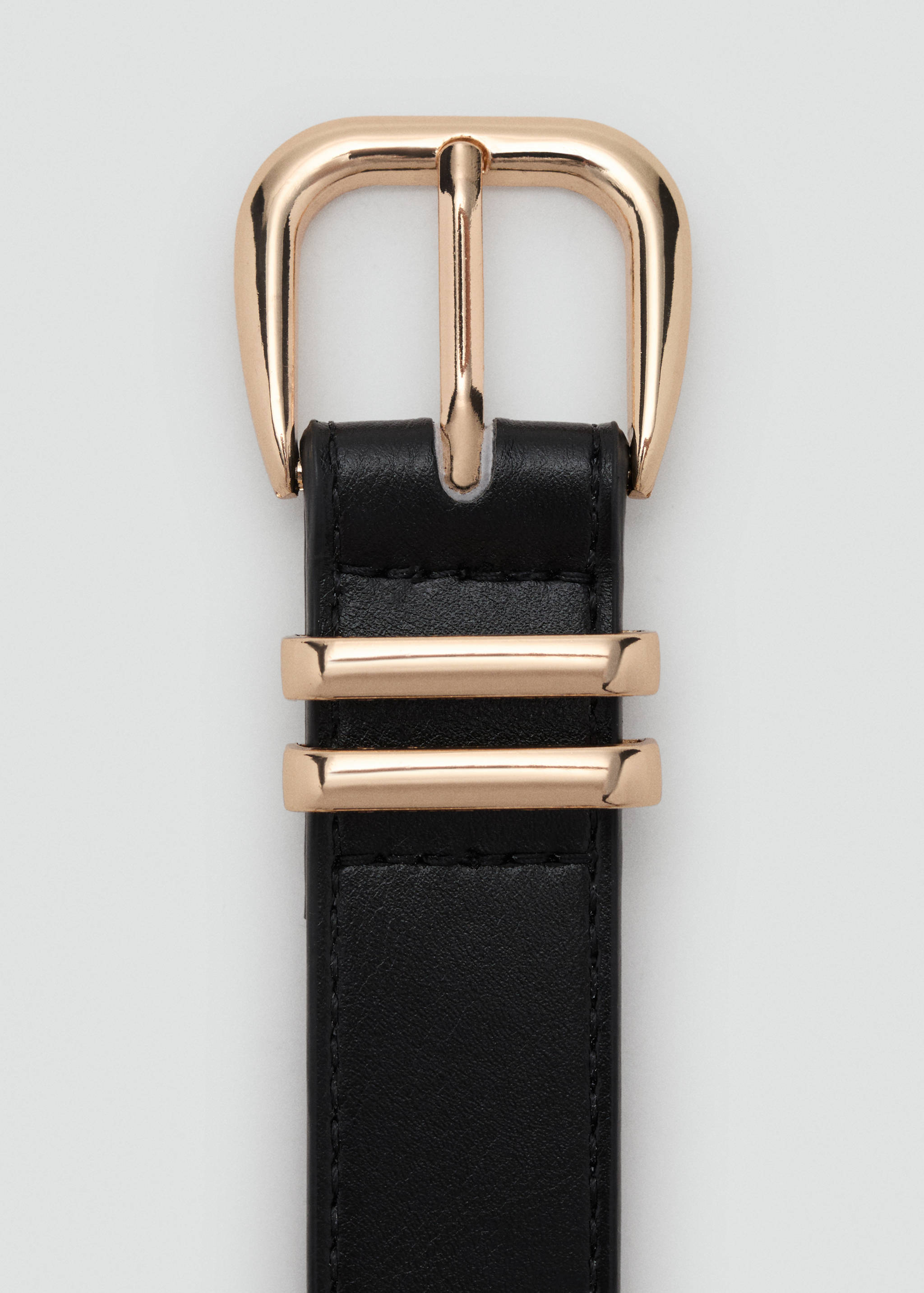 Metal buckle belt - Medium plane