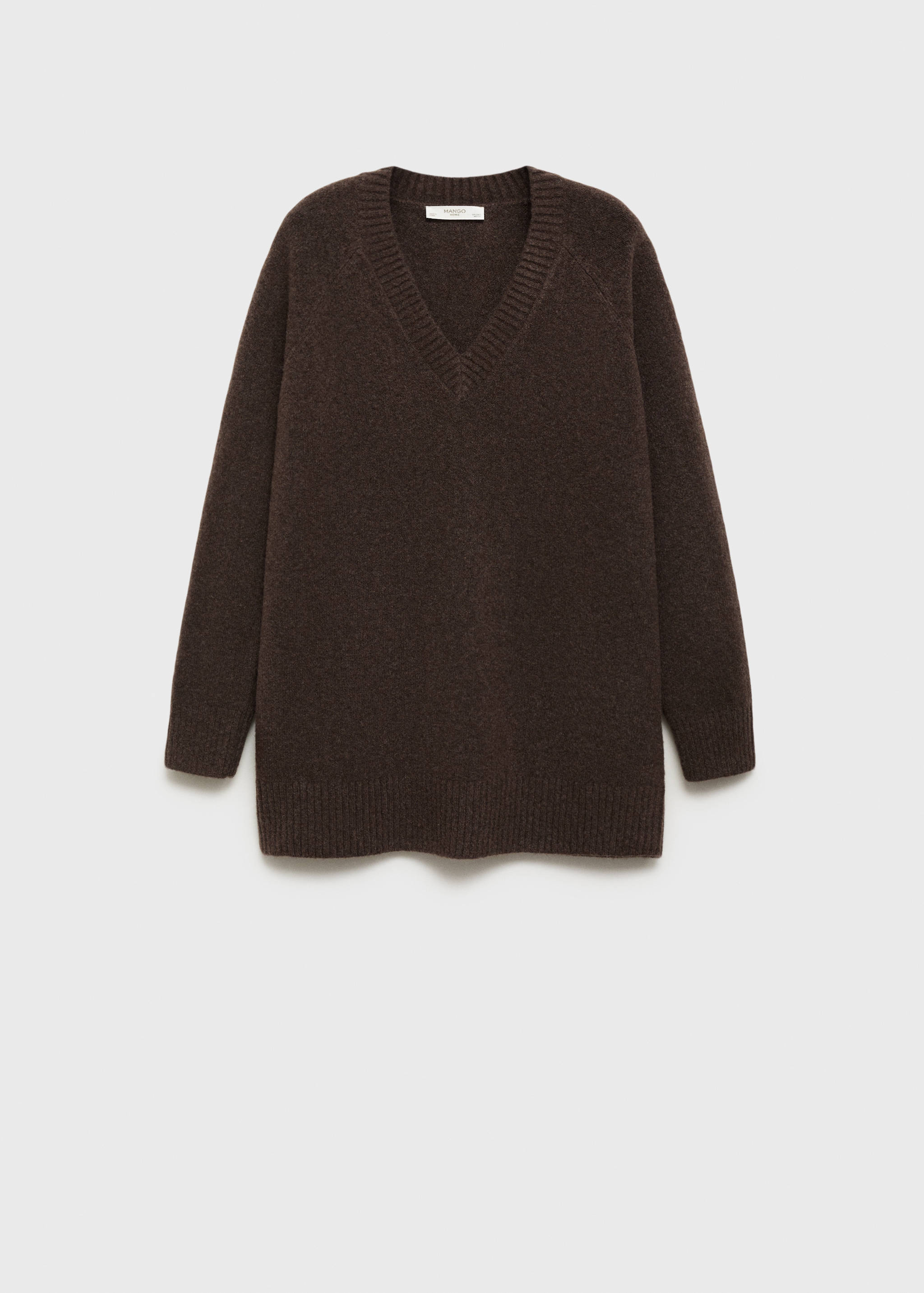 Strickpullover mit V-Ausschnitt - Artikel ohne Model