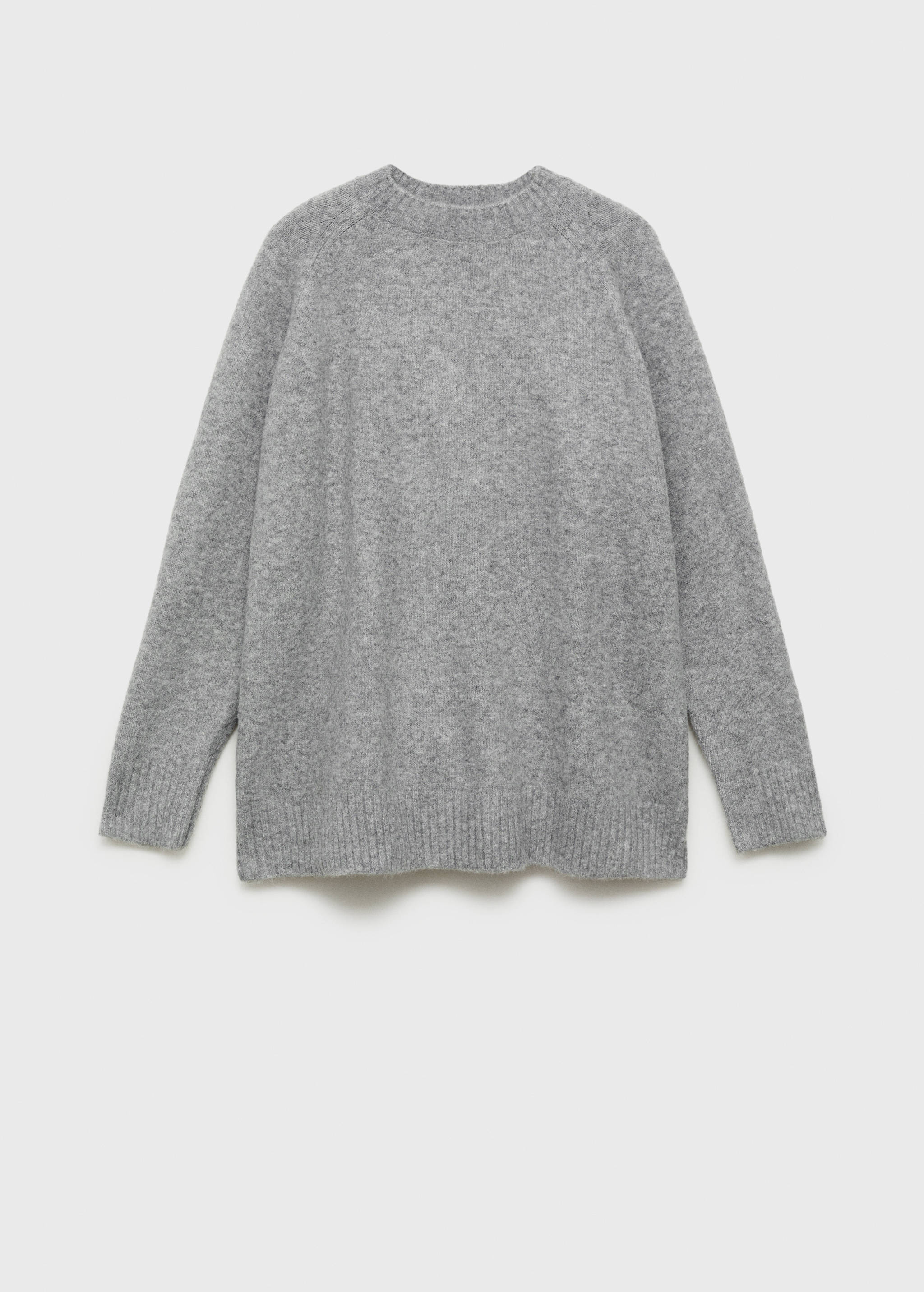 Pullover mit Rundhalsausschnitt und Strickdesign - Artikel ohne Model