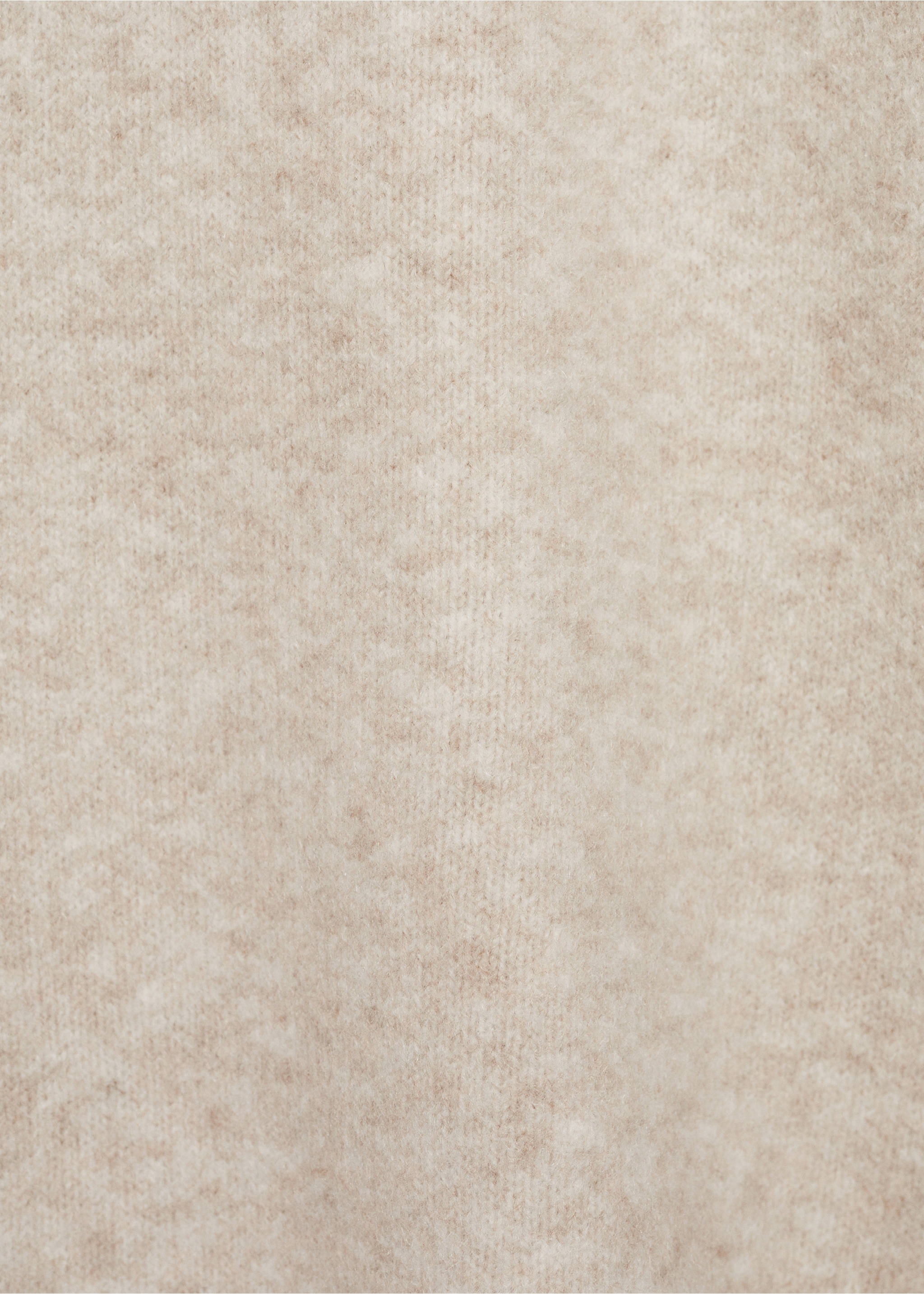 Strickpullover mit V-Ausschnitt - Detail des Artikels 0, Beige. Ref: 17004105-00.
