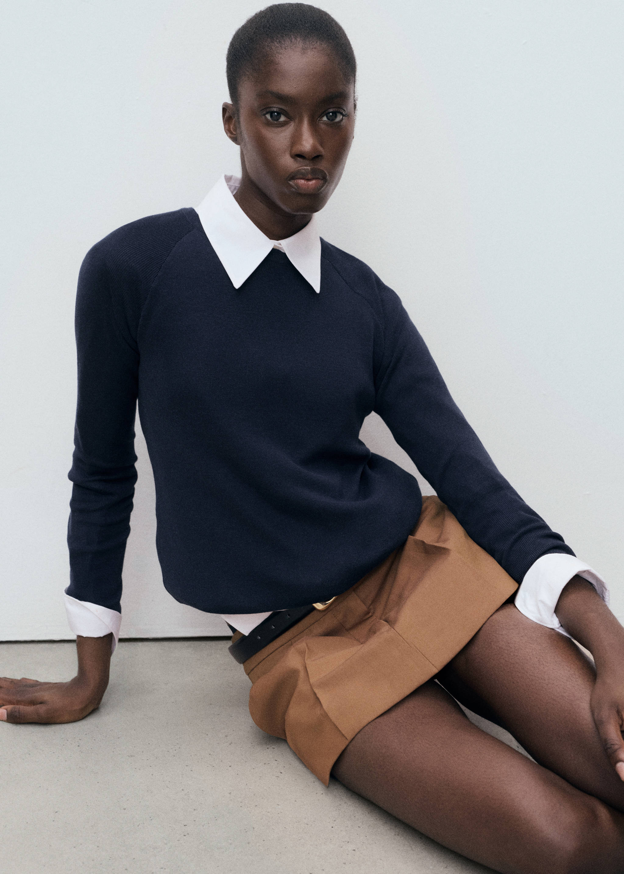 Long-sleeved fine-knit sweater - Details of the article 3
