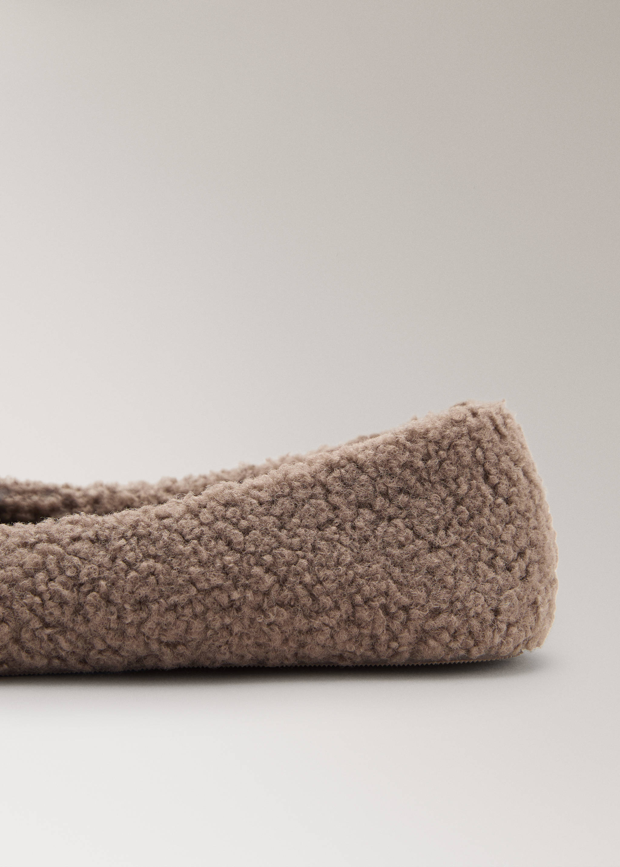 Sheepskin ballet flats - Details of the article 1