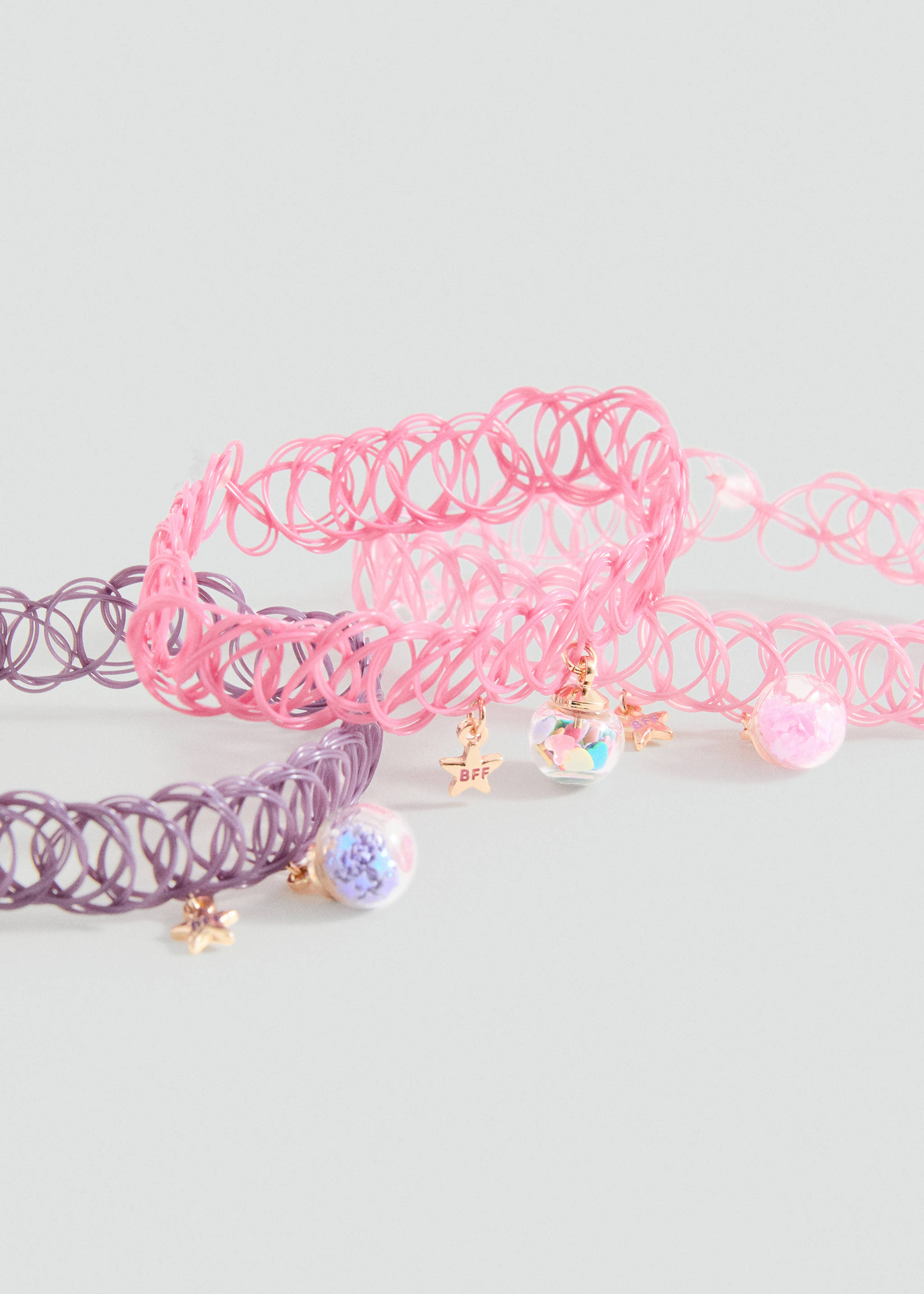 Pack of 3 chokers - Medium plane