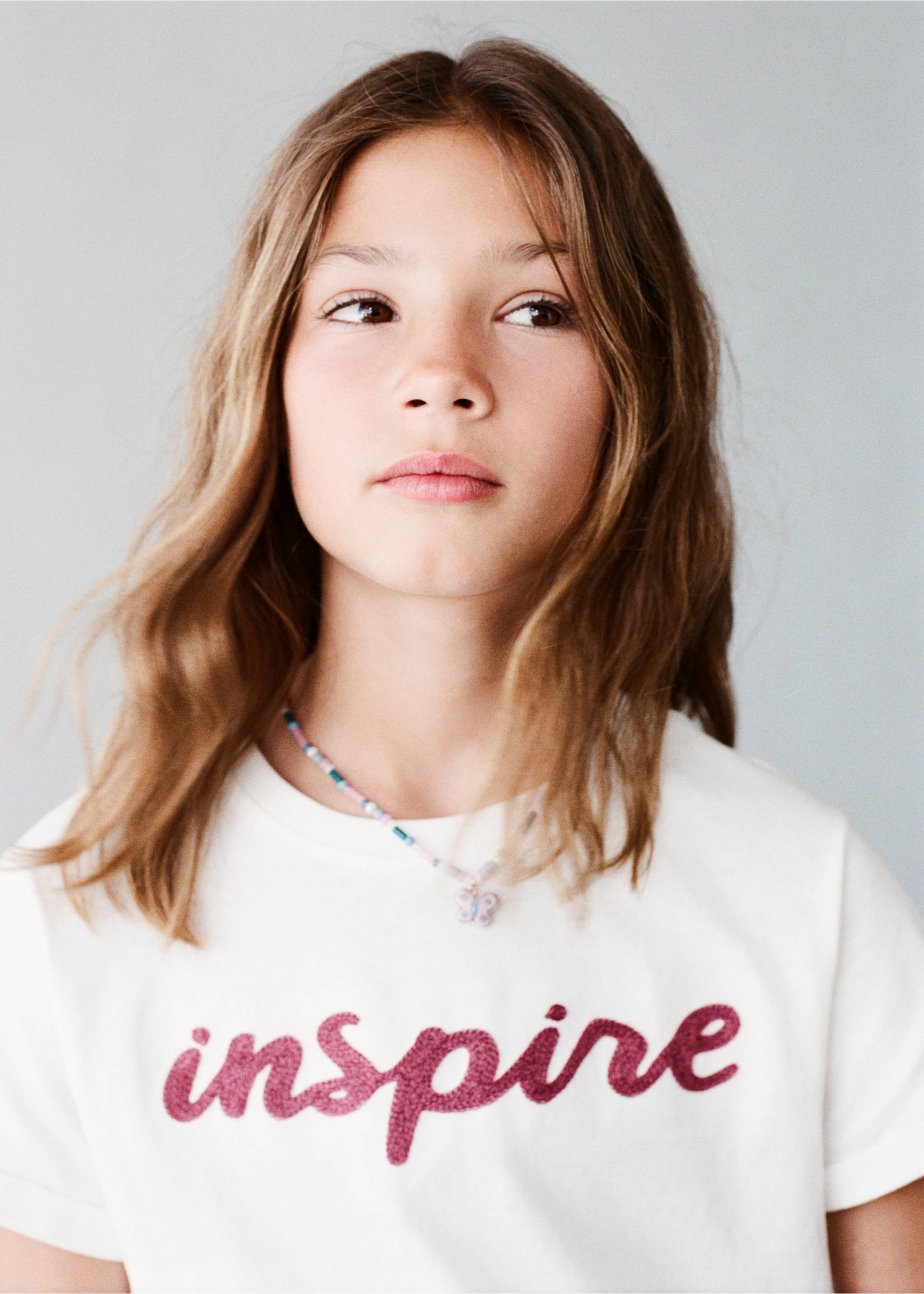 Mixed bead necklace - Details of the article 5, Pink. Ref: 17004124-00.