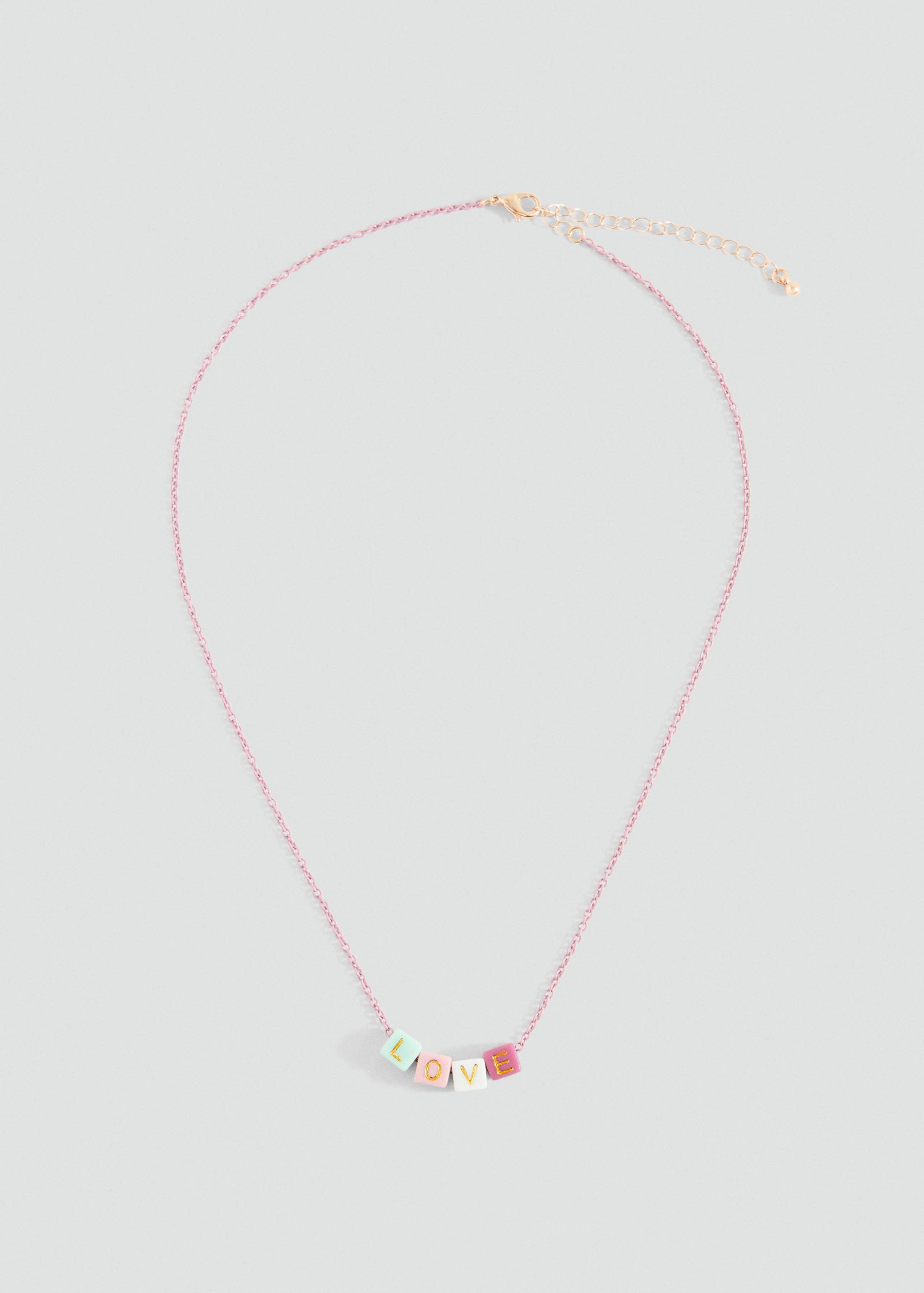 Letters bead necklace - Article without model