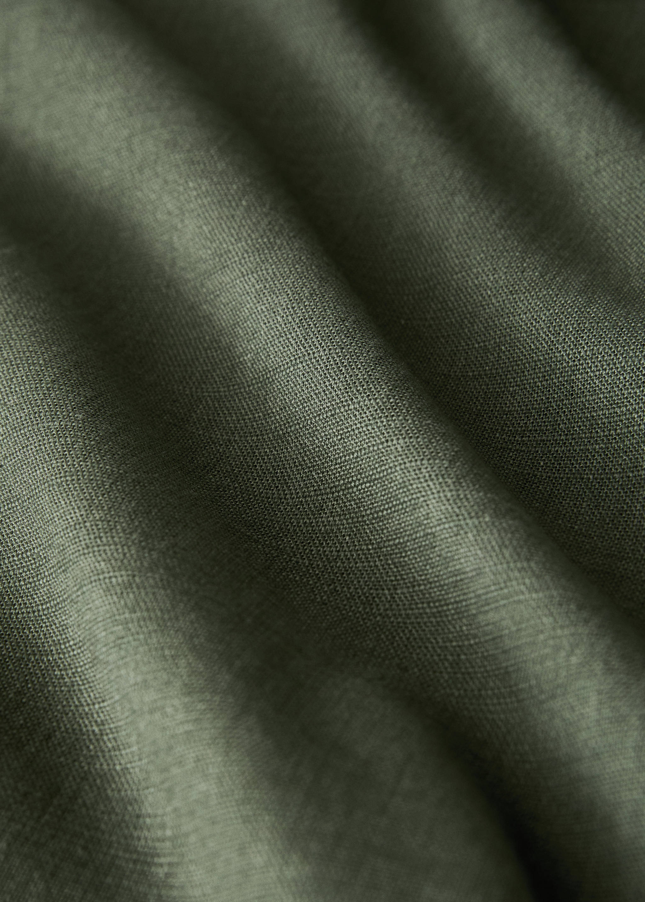 Cotton vanilla tablecloth for 2 to 4 diners - Details of the article 2