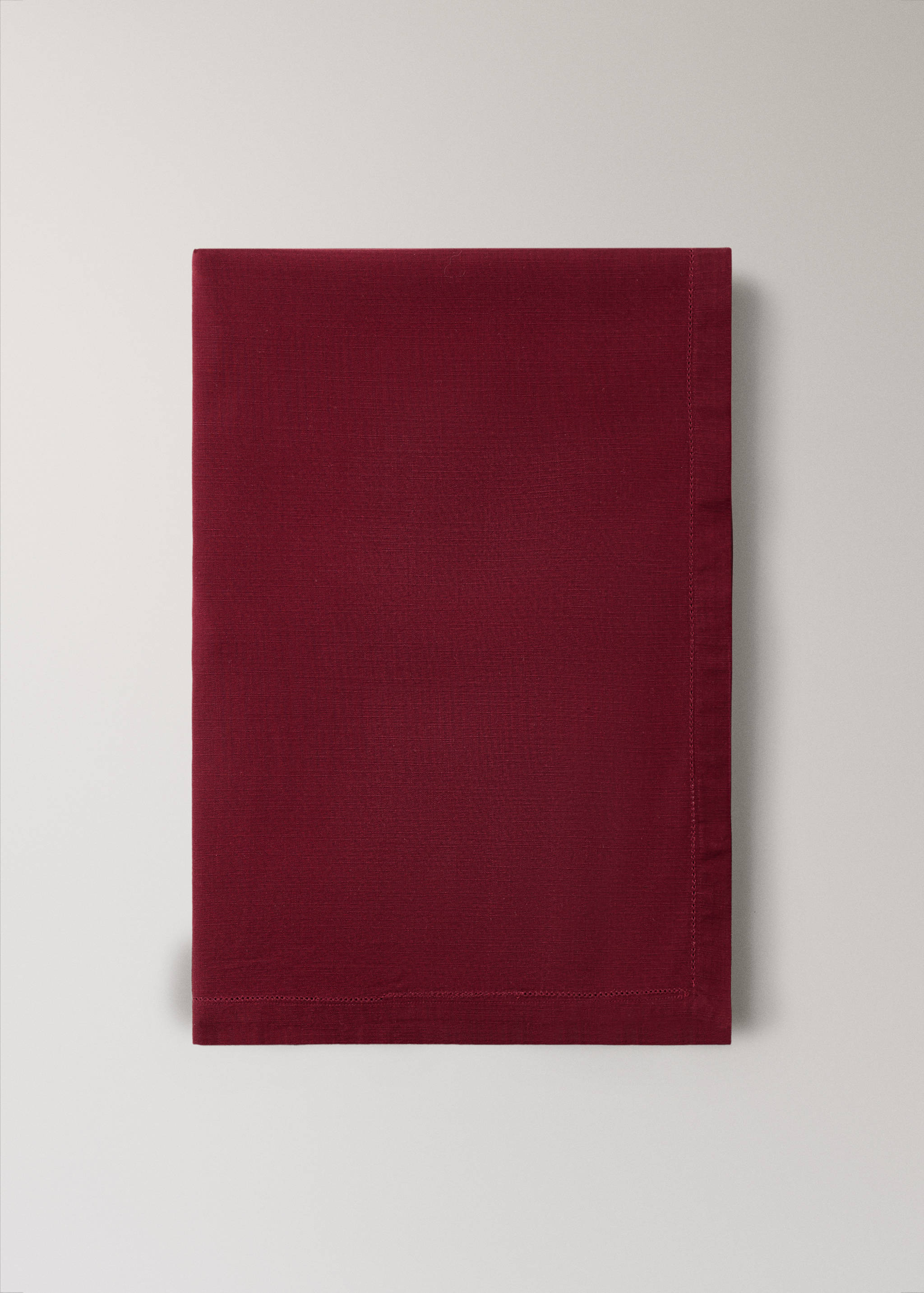 Cotton vanilla tablecloth for 2 to 4 diners - Details of the article 3