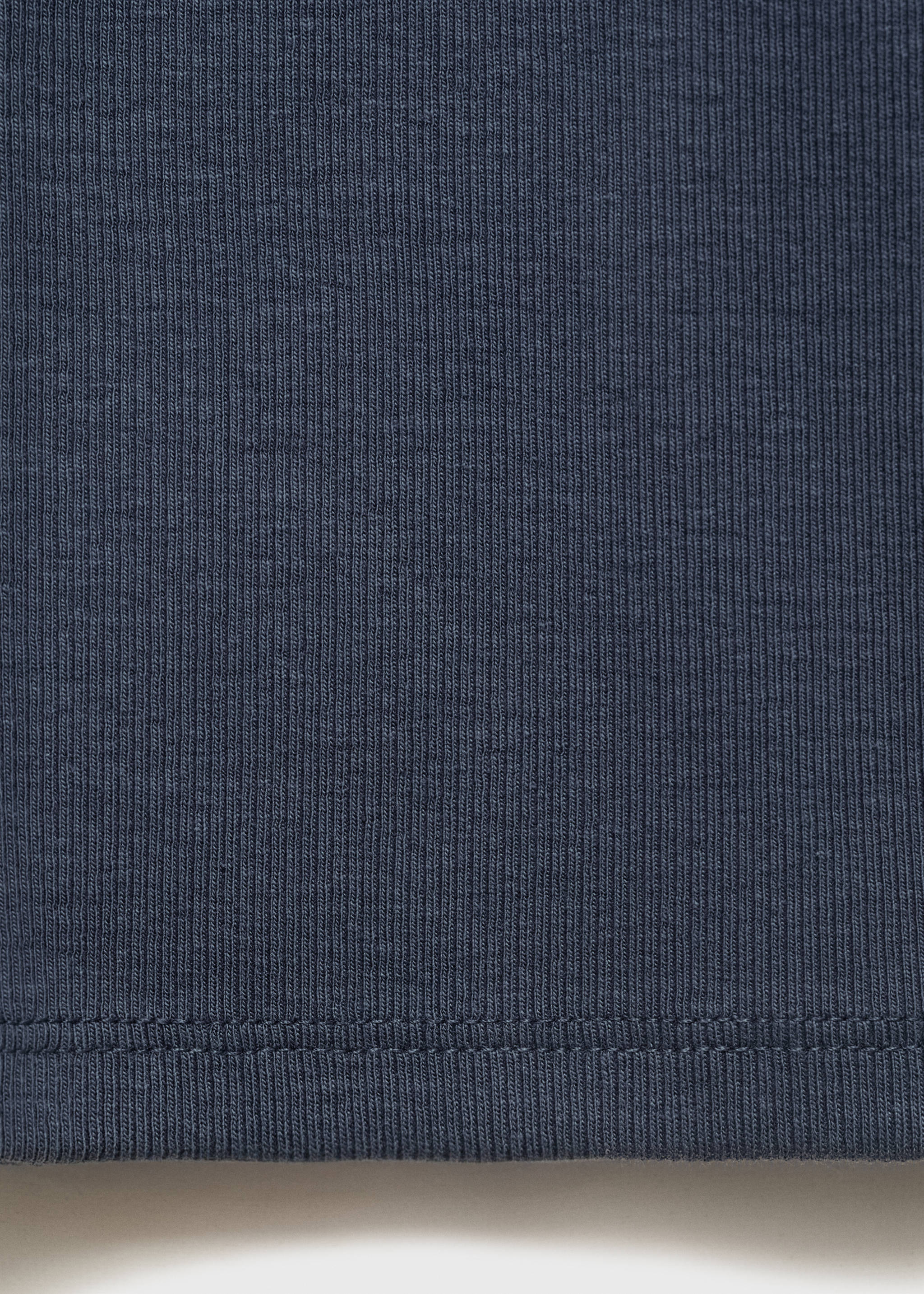 Camiseta manga larga canalé - Detalle del artículo 0