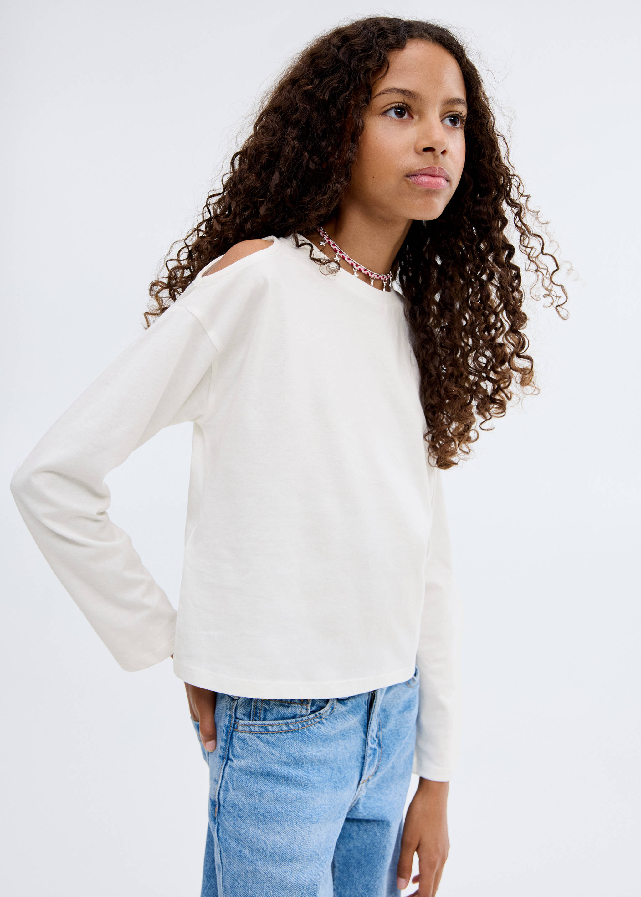 Cut-out t-shirt - Medium plane