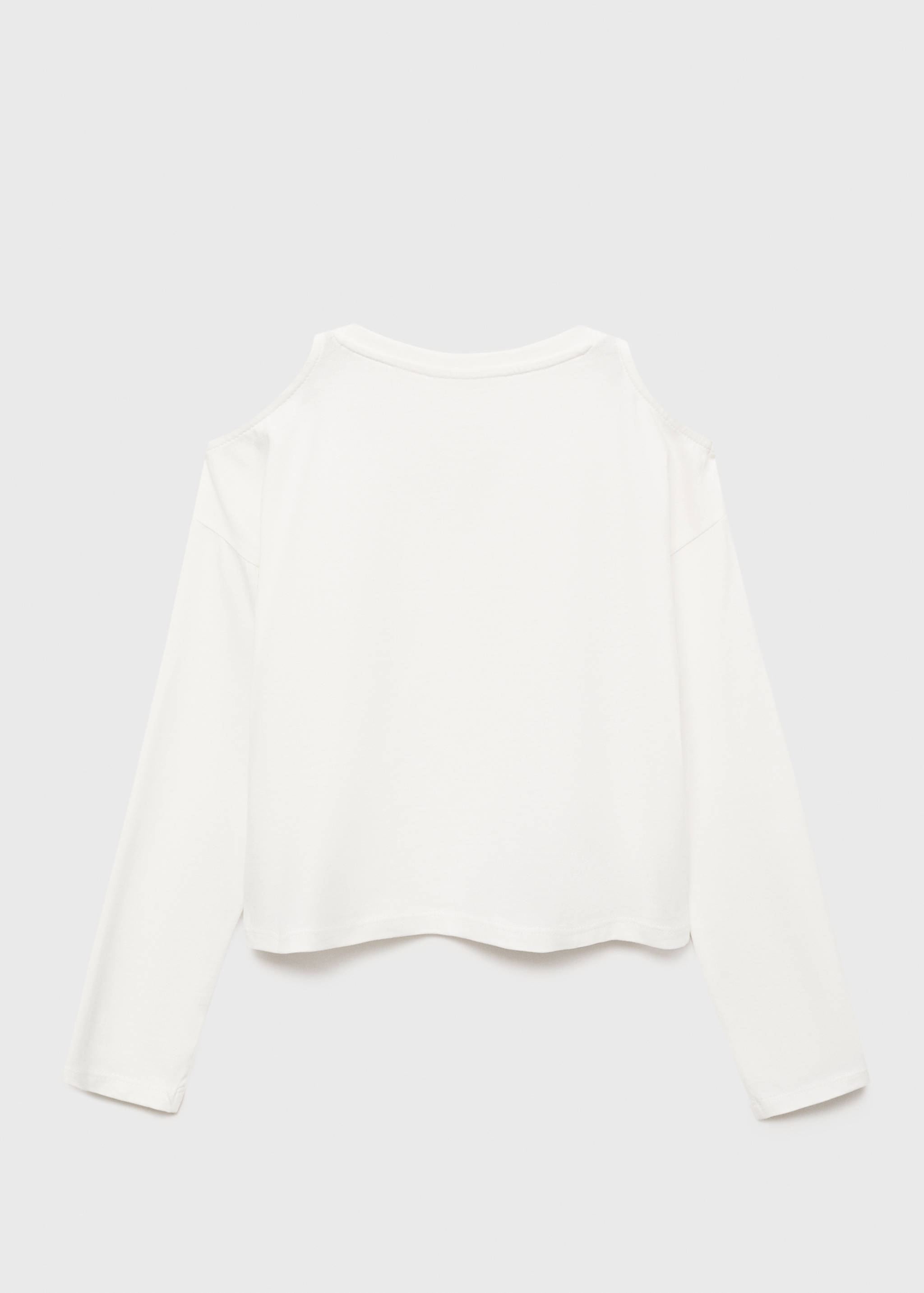 Cut-out t-shirt - Reverse of the article
