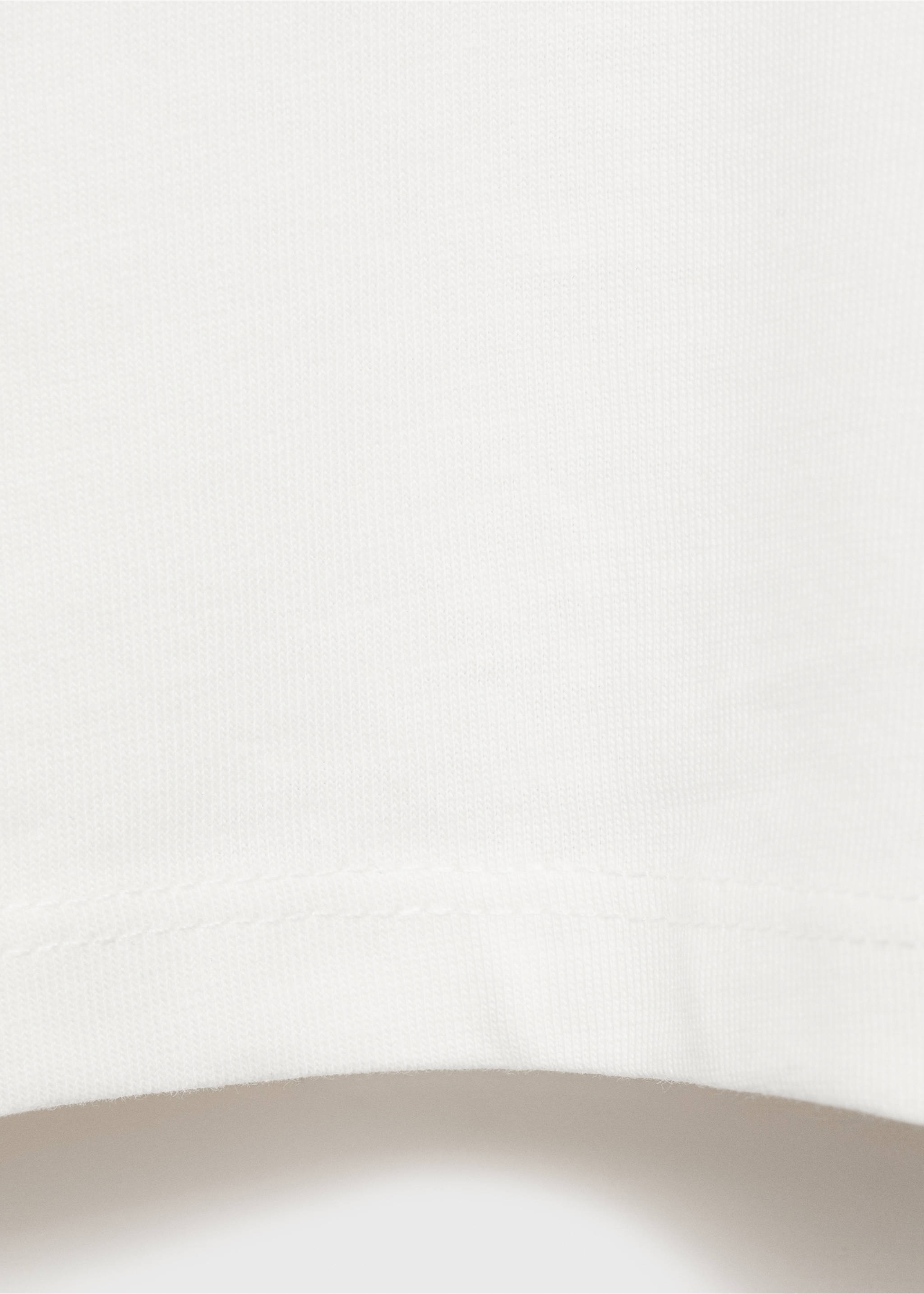 Cut-out t-shirt - Details of the article 0, Off White. Ref: 17004430-00.
