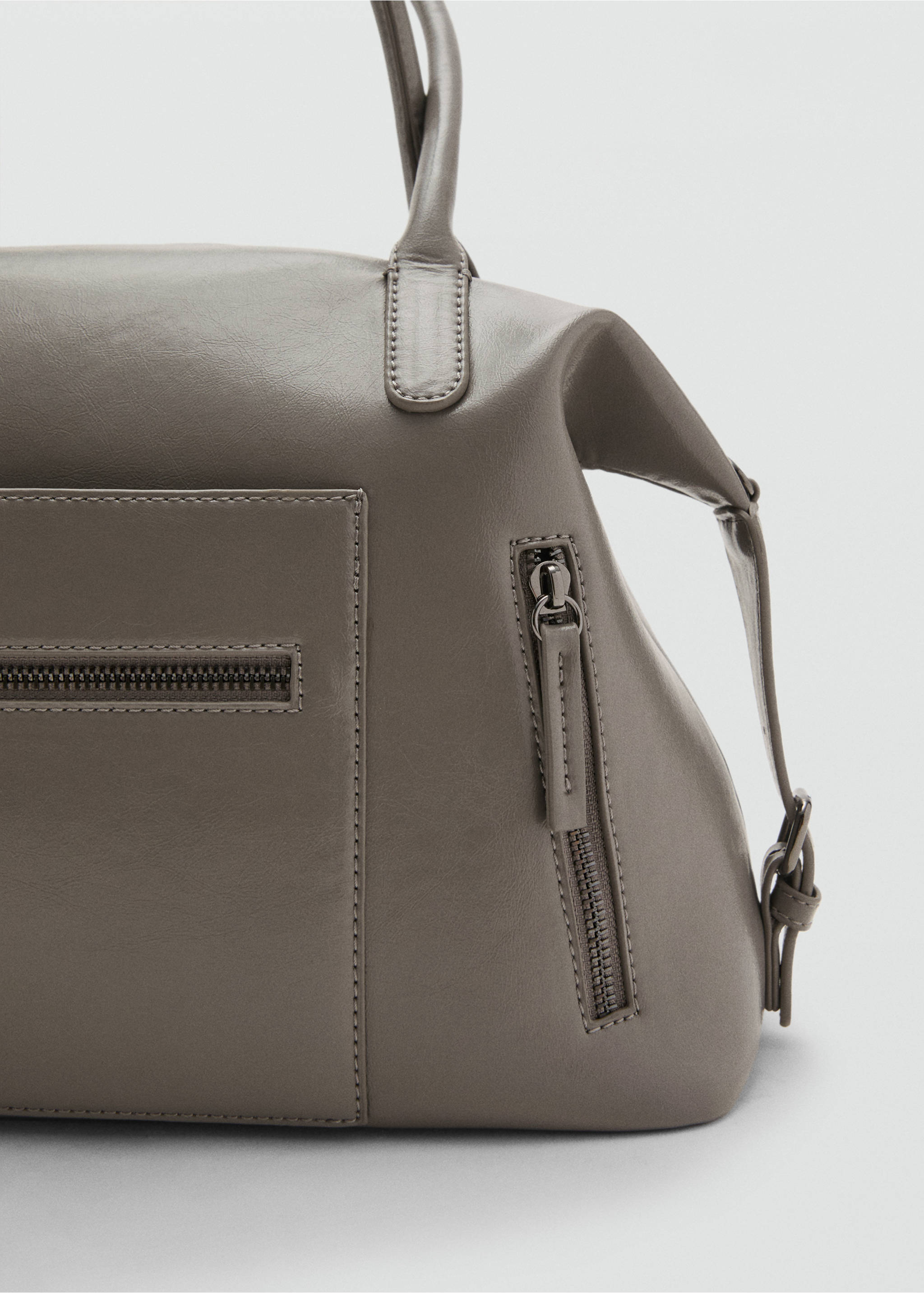 Geantă mare structurată - Detaliu al articolului 2, Gri. Ref: 17004441-00.