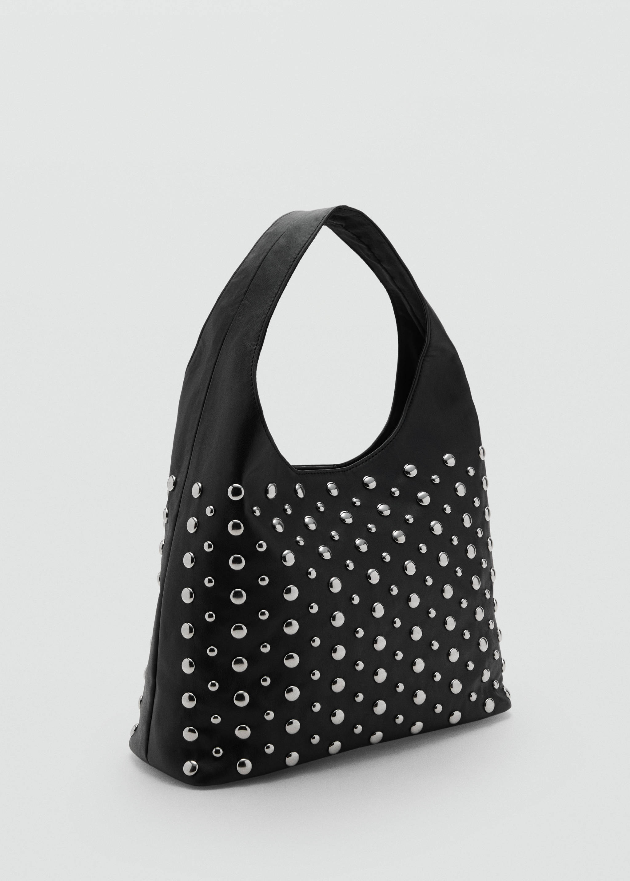 Studded bucket bag - Medium plane