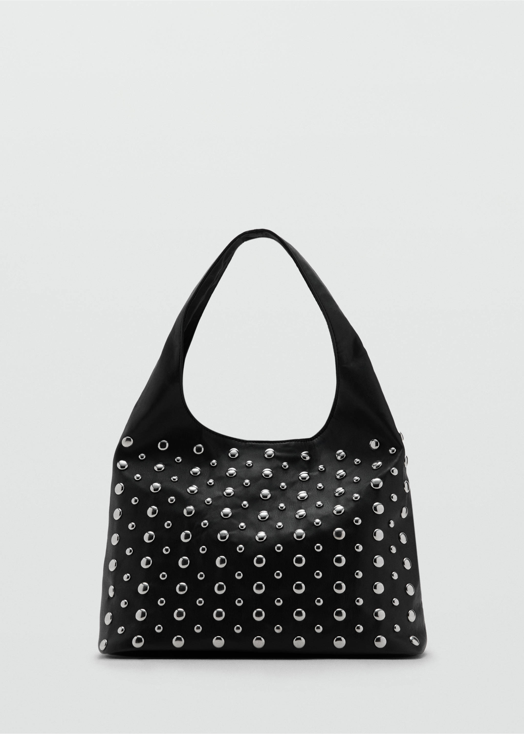 Sac seau clouté - Article sans modèle, Noir. Ref: 17004443-00.