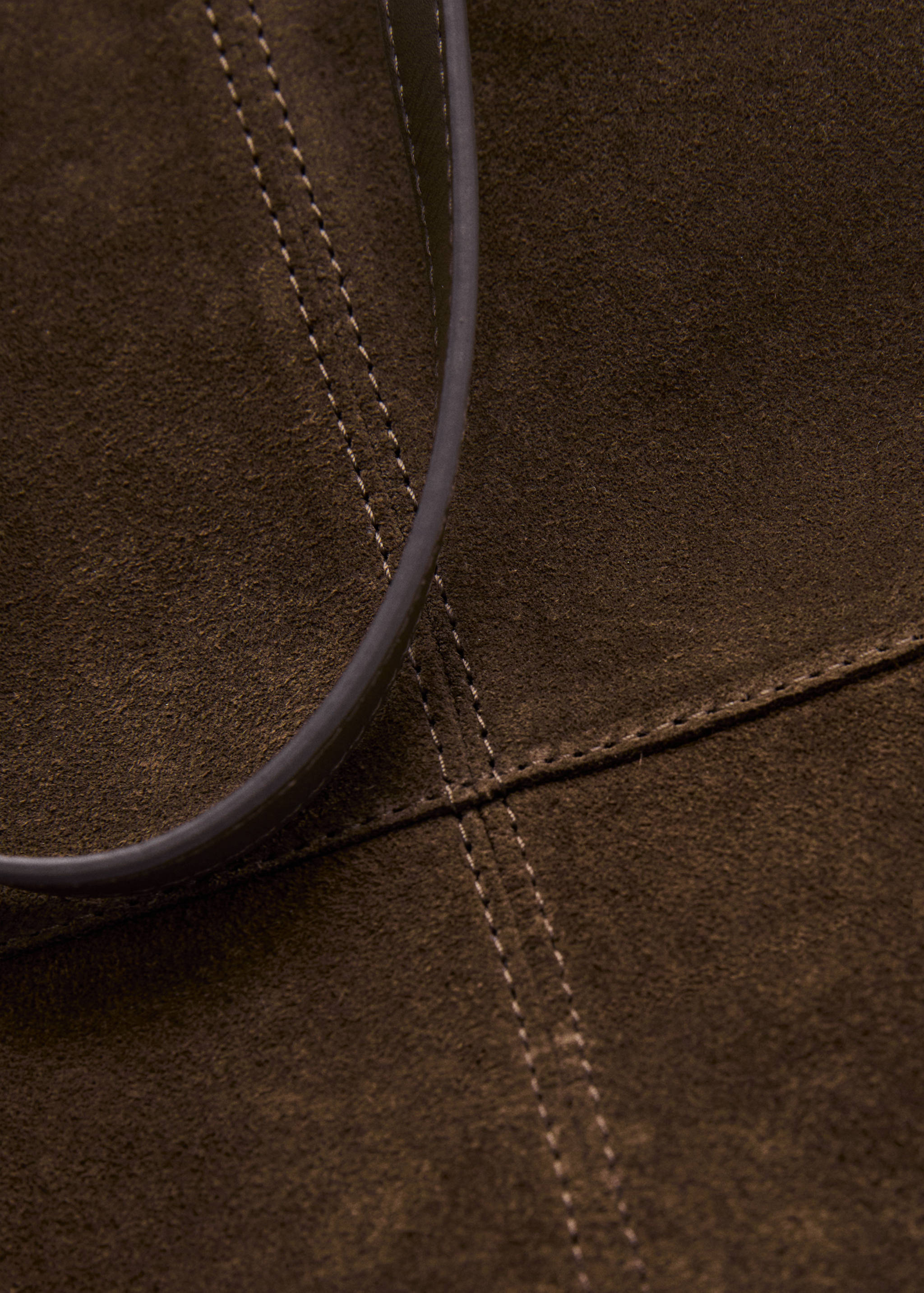 Bolso shopper piel serraje - Detalle del artículo 2