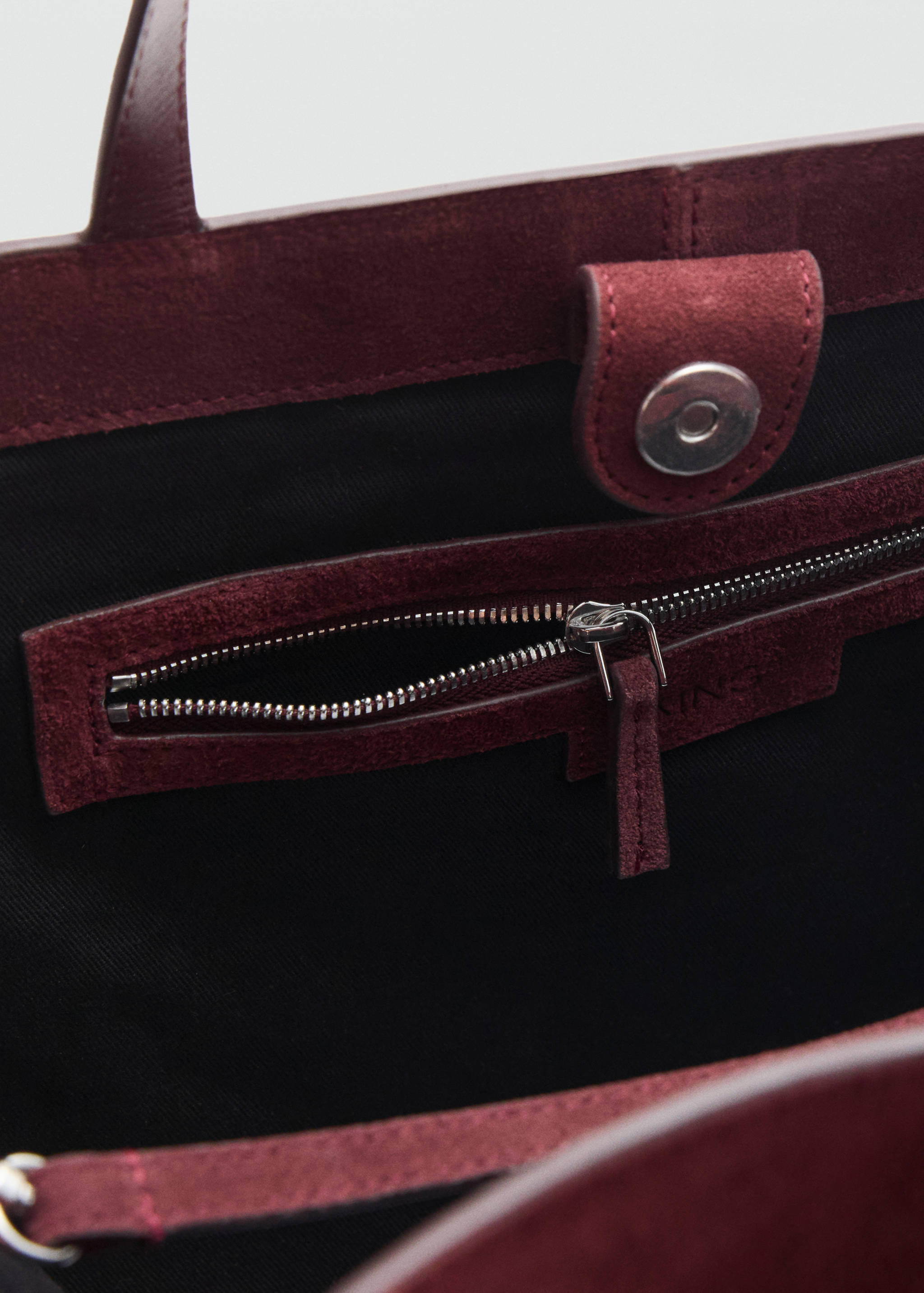Bolso shopper piel serraje - Detalle del artículo 2