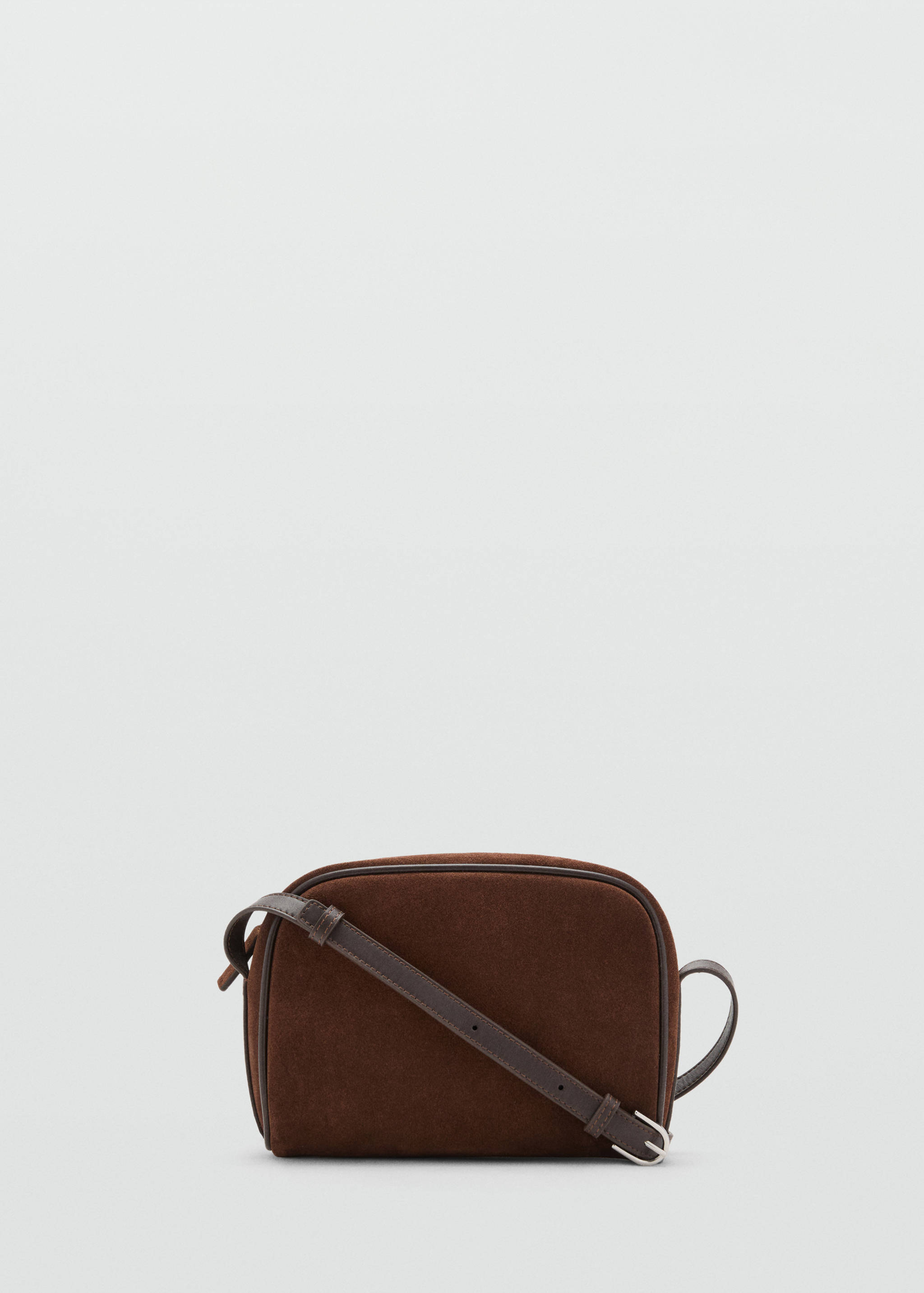 Suede leather shoulder bag - Article without model