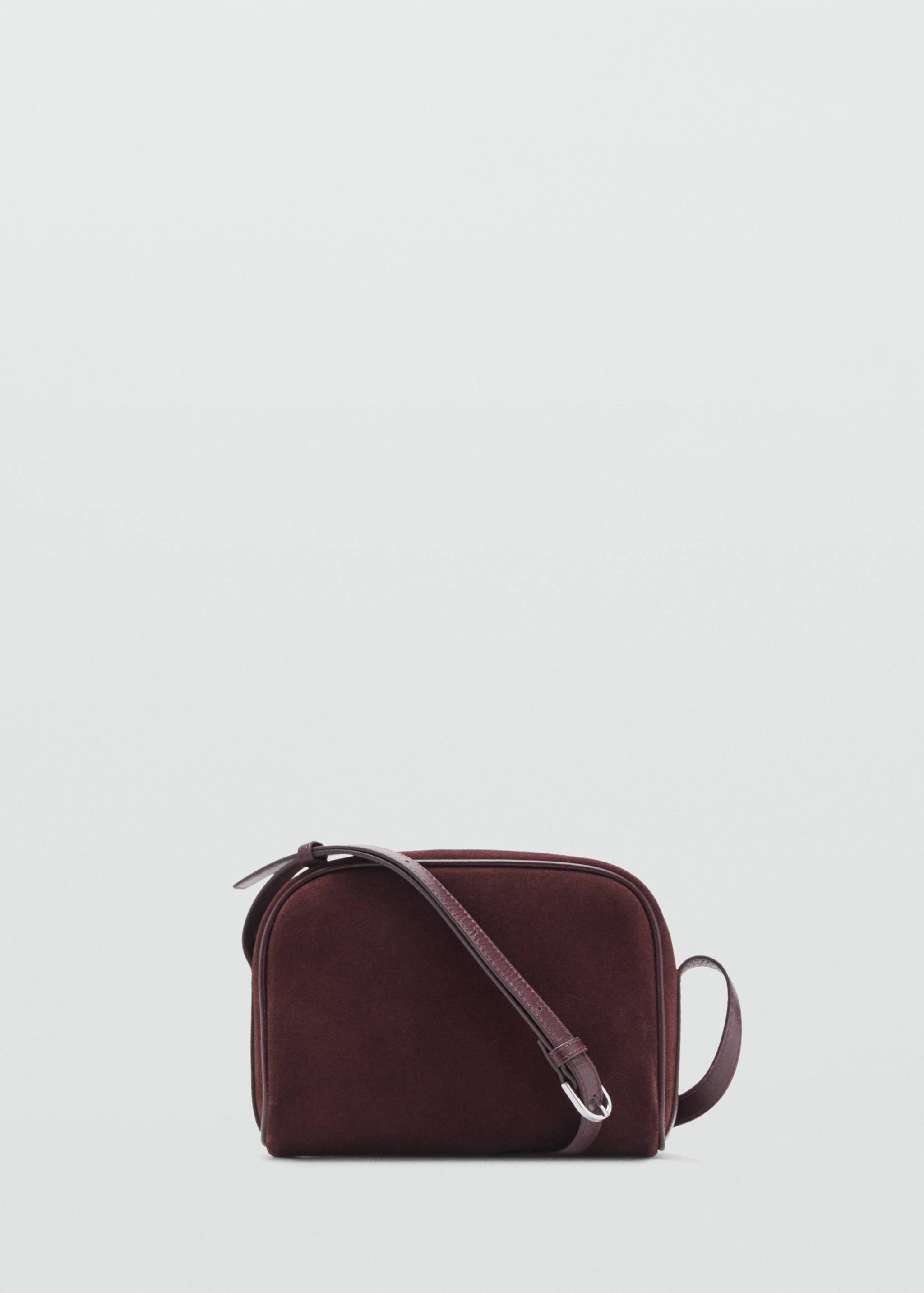 Suede leather shoulder bag - Article without model