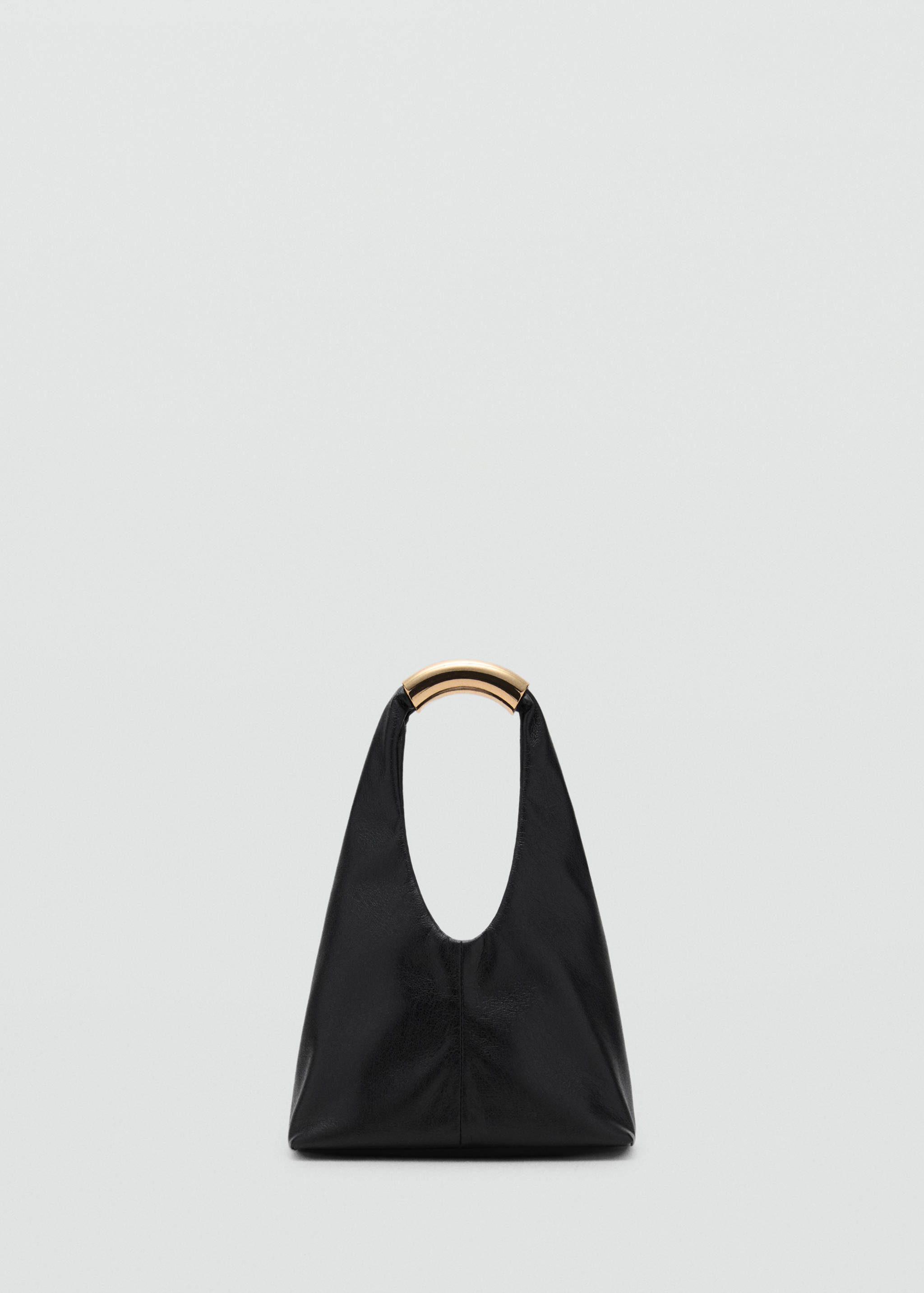 Handbag with metal handle - Article without model