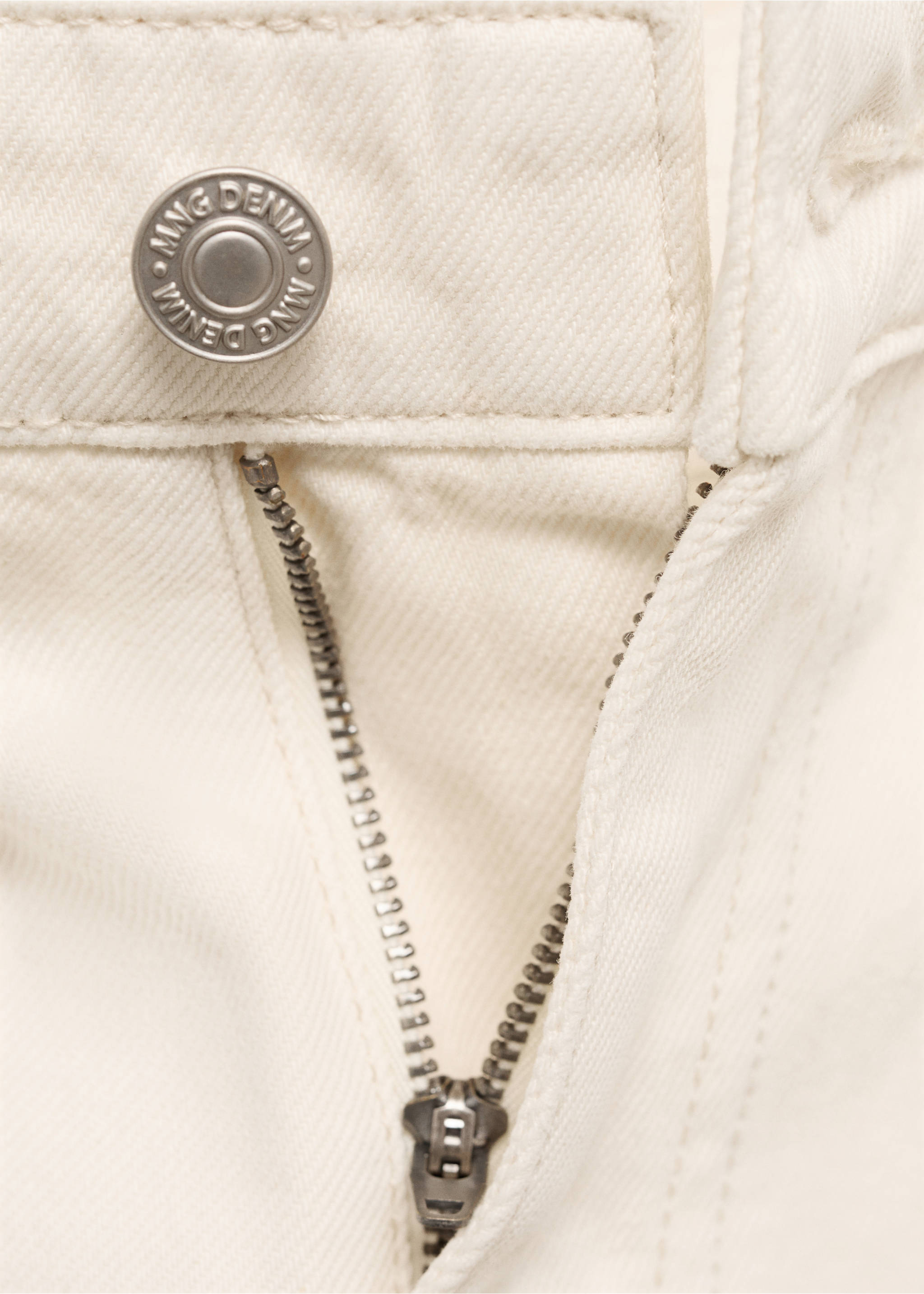 Bob regular-fit jeans - Details of the article 0, Ecru. Ref: 17005147-00.