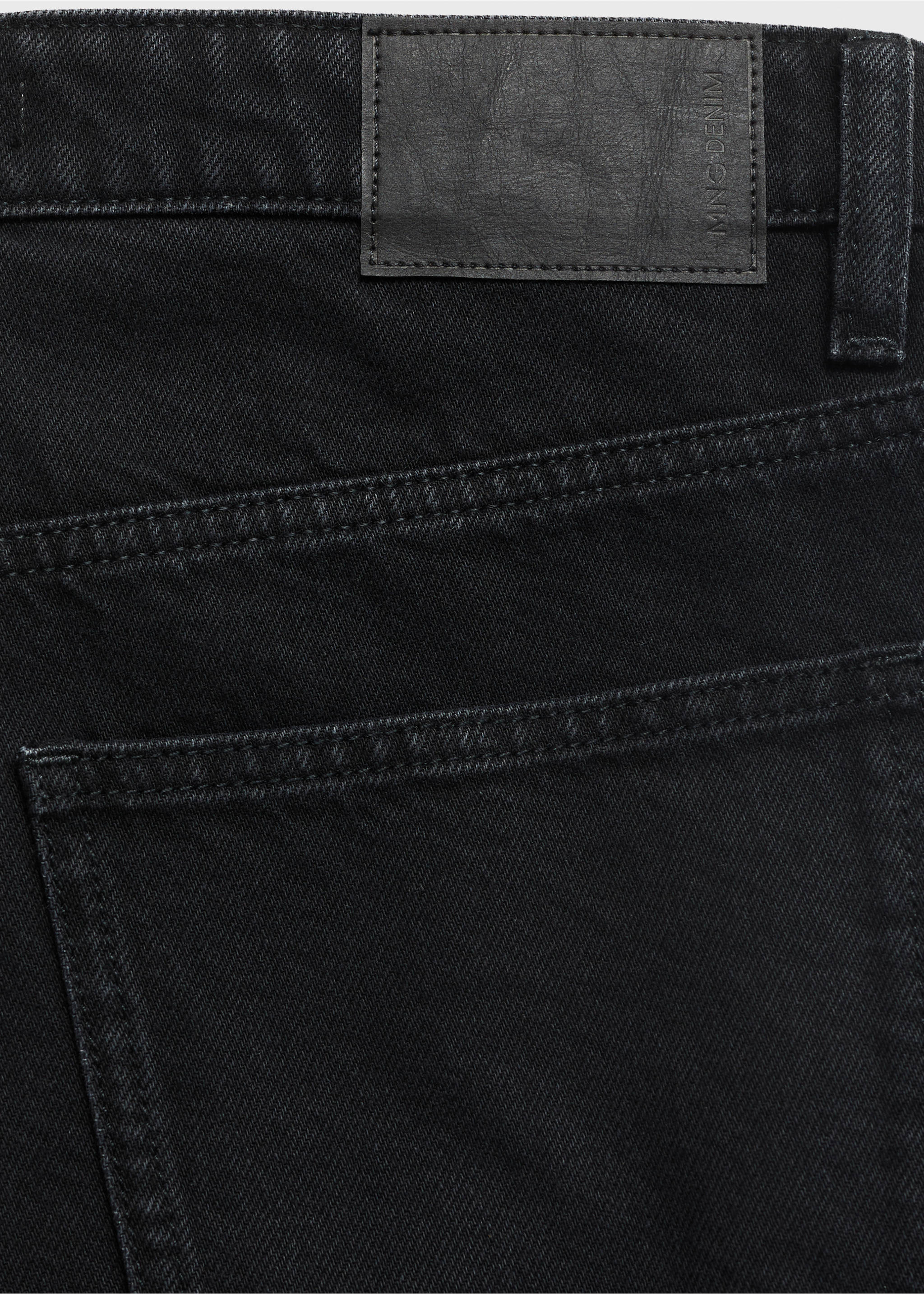 Jeans Sammy  cropped carrot fit - Detalle del artículo 0, Denim negro. Ref: 17005149-00.