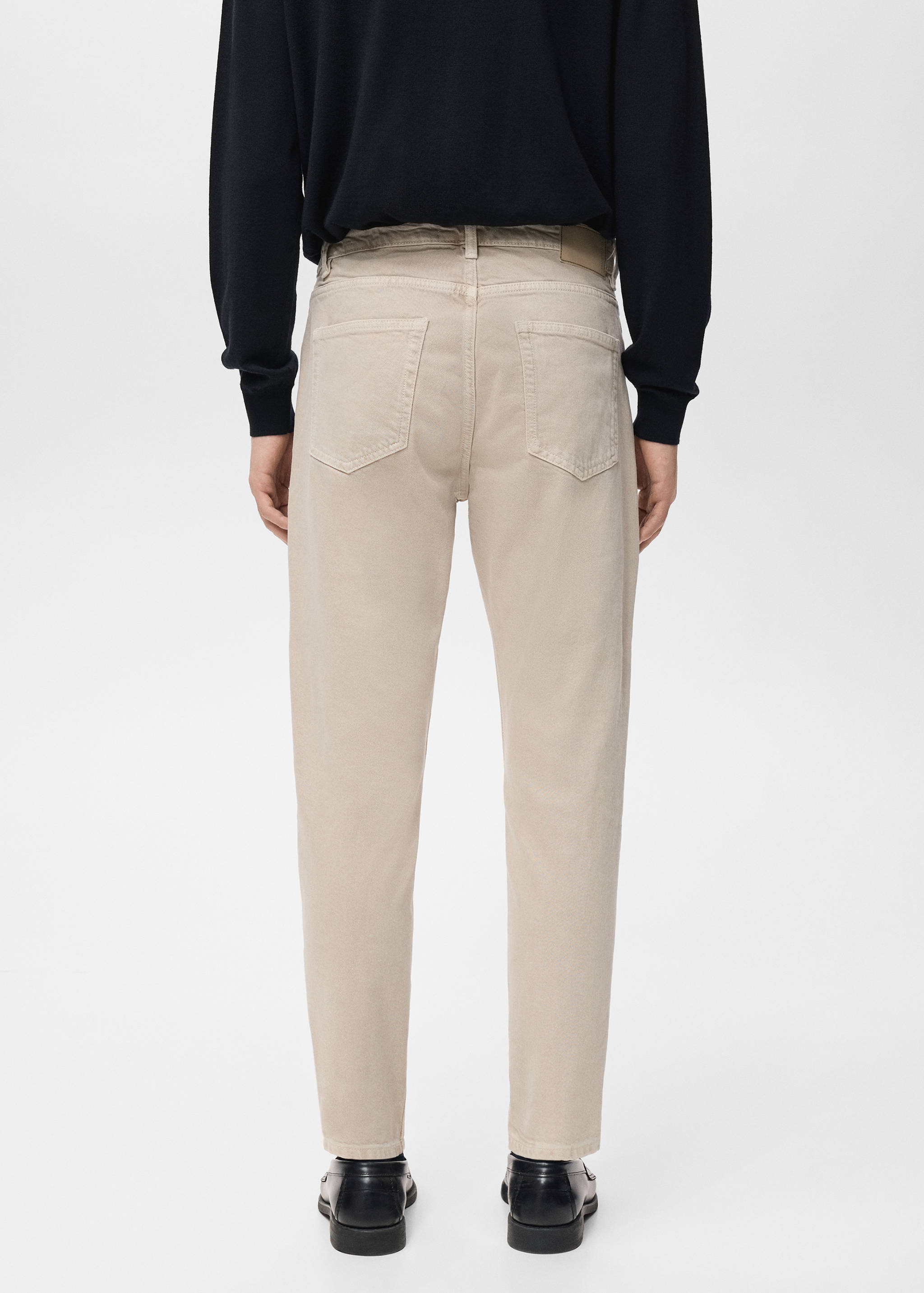 Jean Ben cropped tapered-fit - Verso de l’article