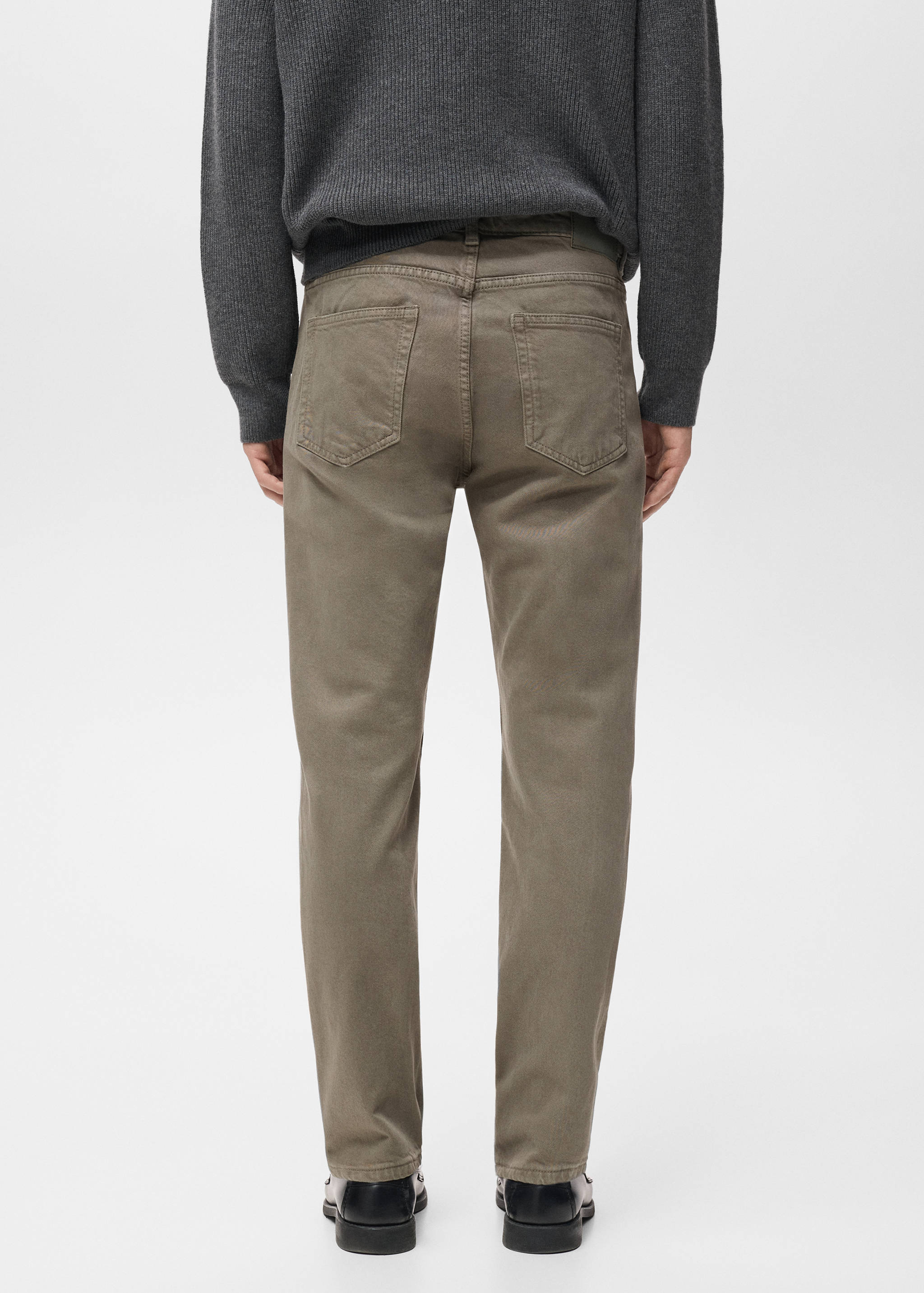 Jean Ben cropped tapered-fit - Verso de l’article