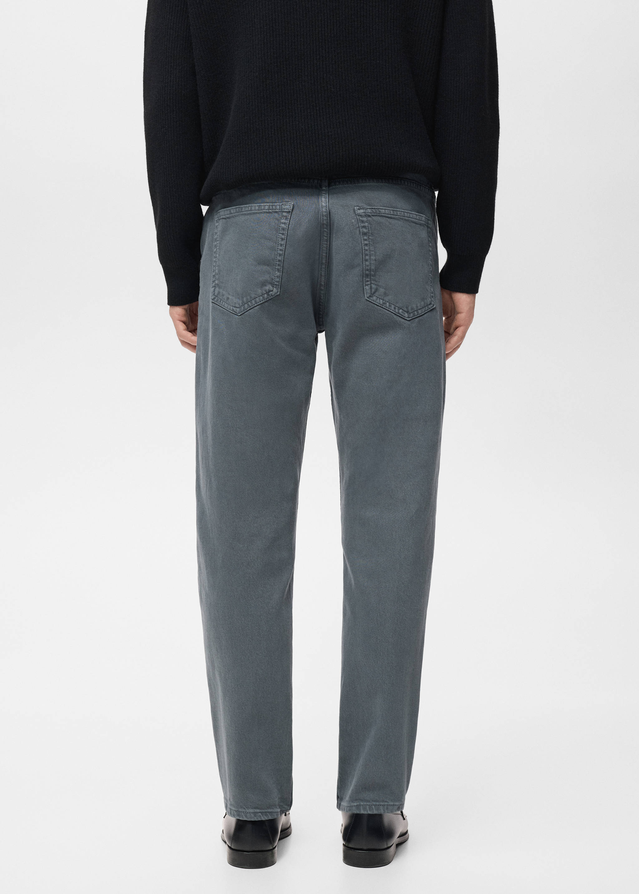 Jean Ben cropped tapered-fit - Verso de l’article