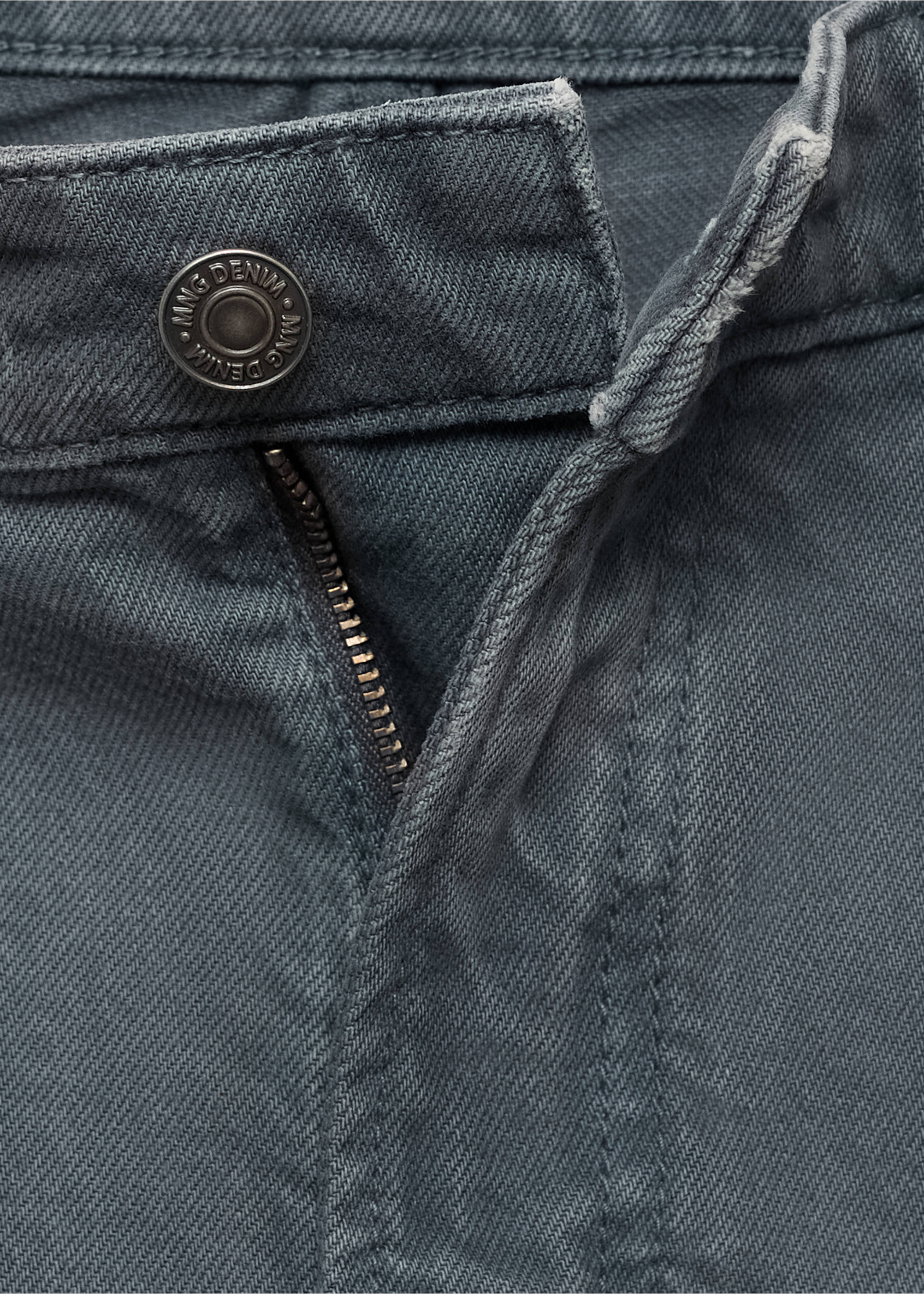 Jean Ben cropped tapered-fit - Détail de l'article 8, Gris foncé. Ref: 17005150-00.