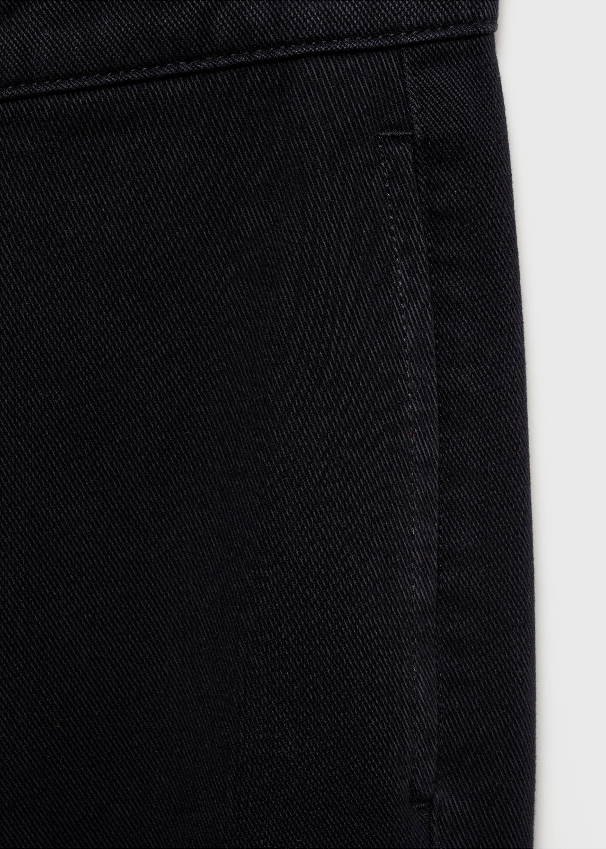 Regular fit cotton jeans - Details of the article 8, Navy. Ref: 17005151-00.