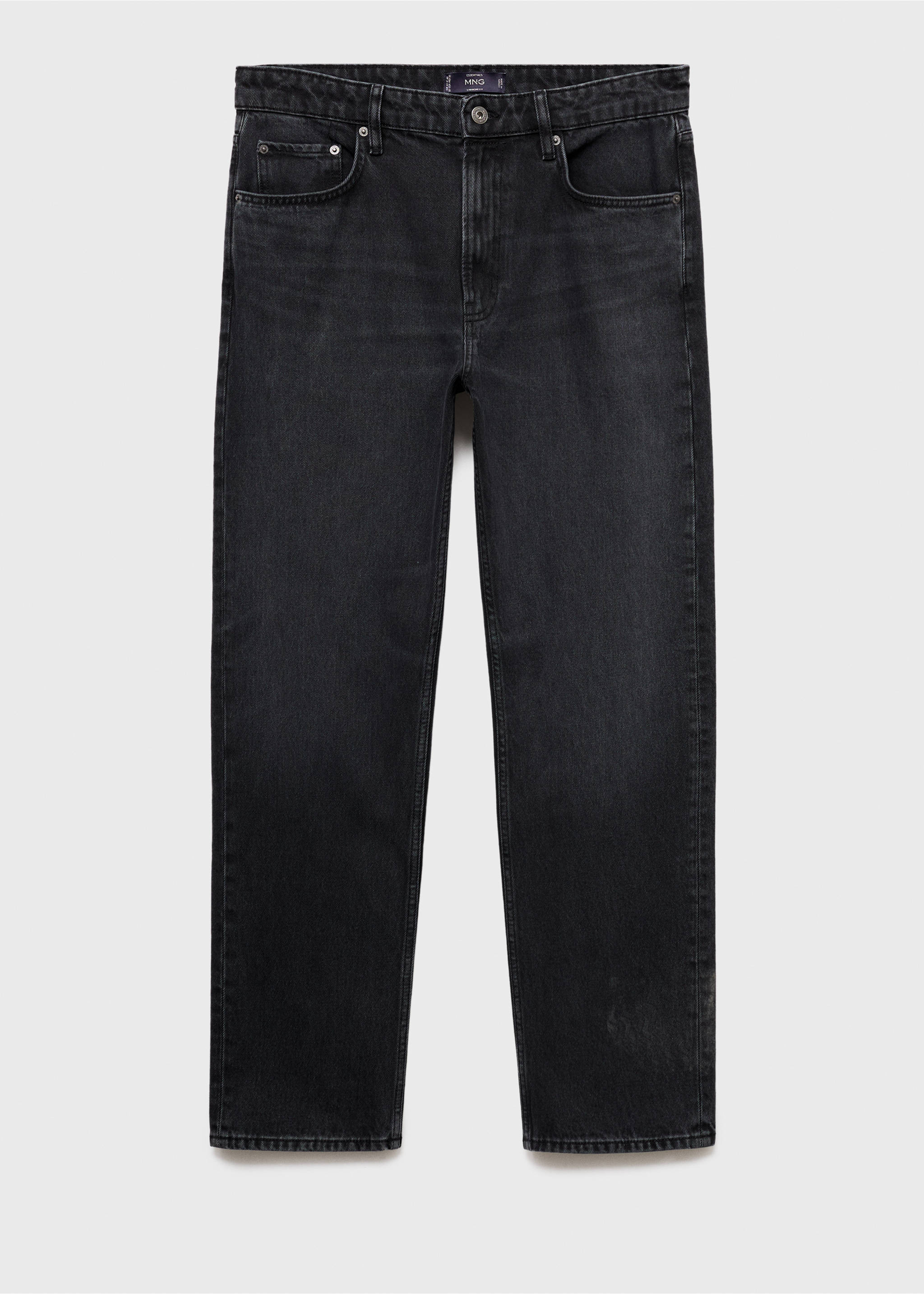 Moby straight-fit dark-wash jeans - Article without model, Open Grey. Ref: 17005153-00.