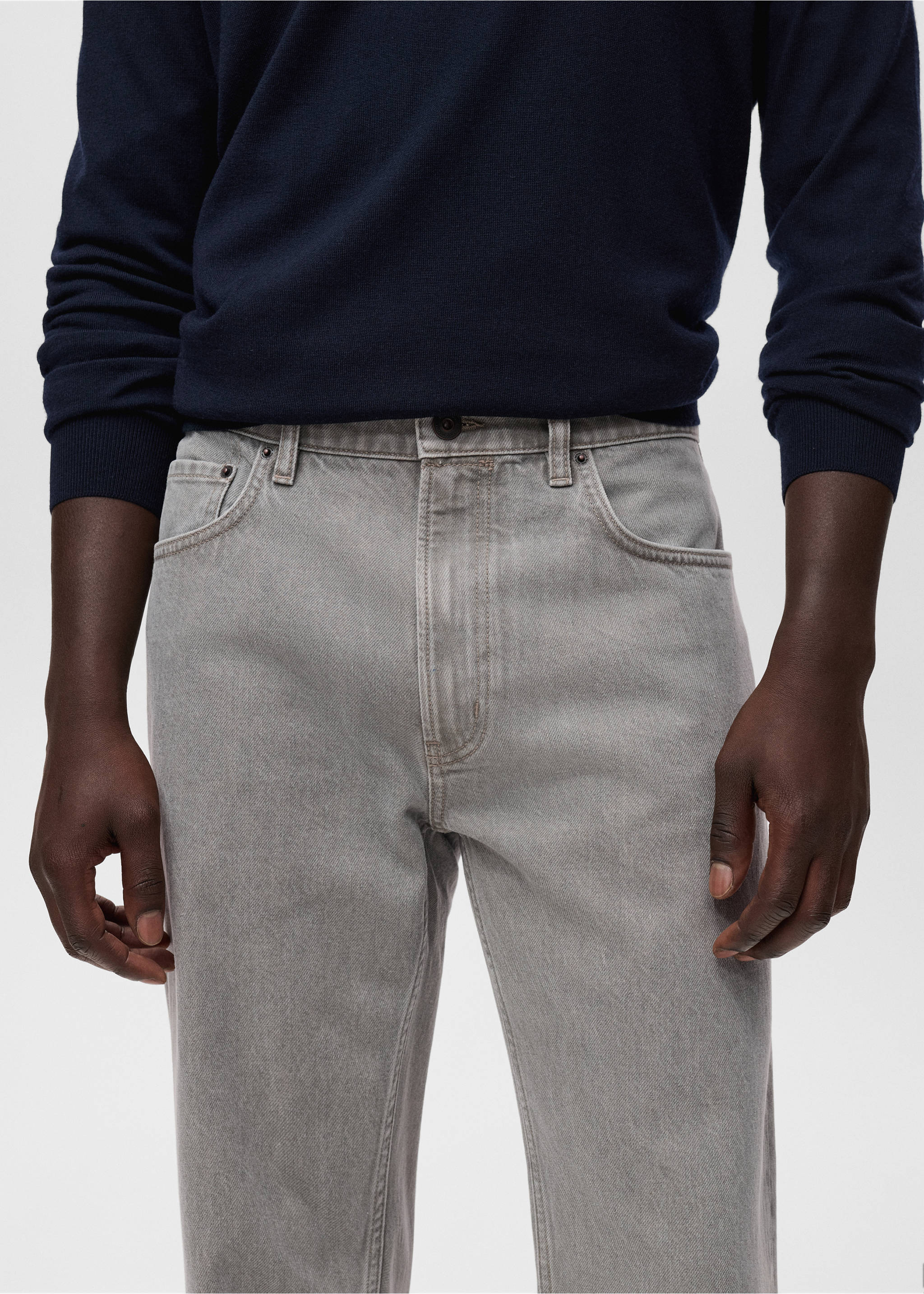 Jeans Moby straight fit - Detalle del artículo 1, Gris. Ref: 17005155-00.