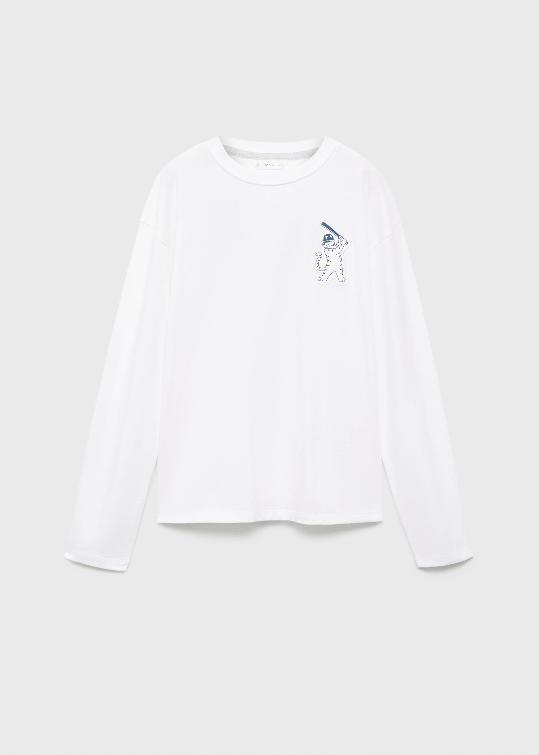 Camiseta estampada algodón - Artículo sin modelo, Blanco. Ref: 17005158-00.