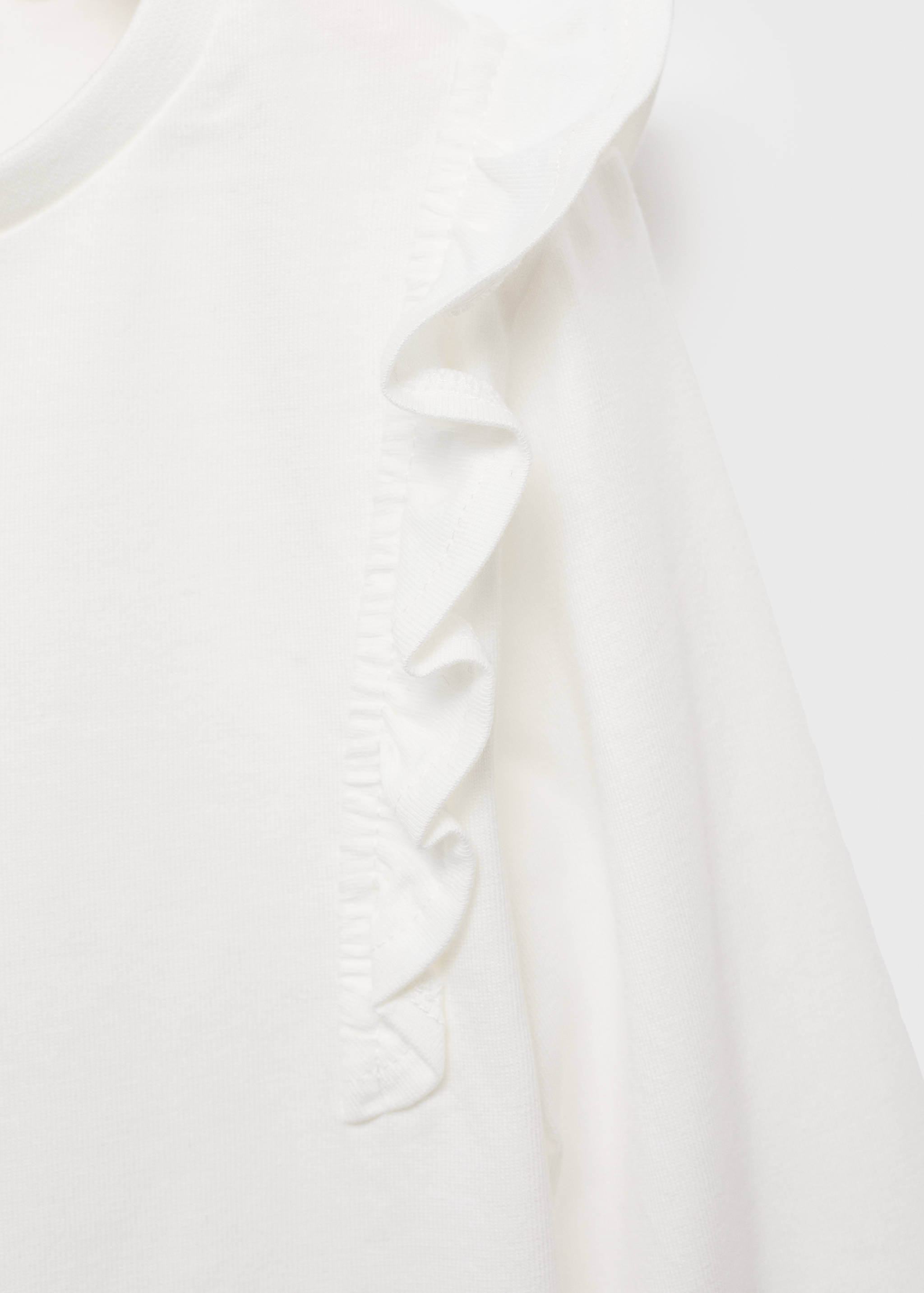 Frills cotton t-shirt - Details of the article 8
