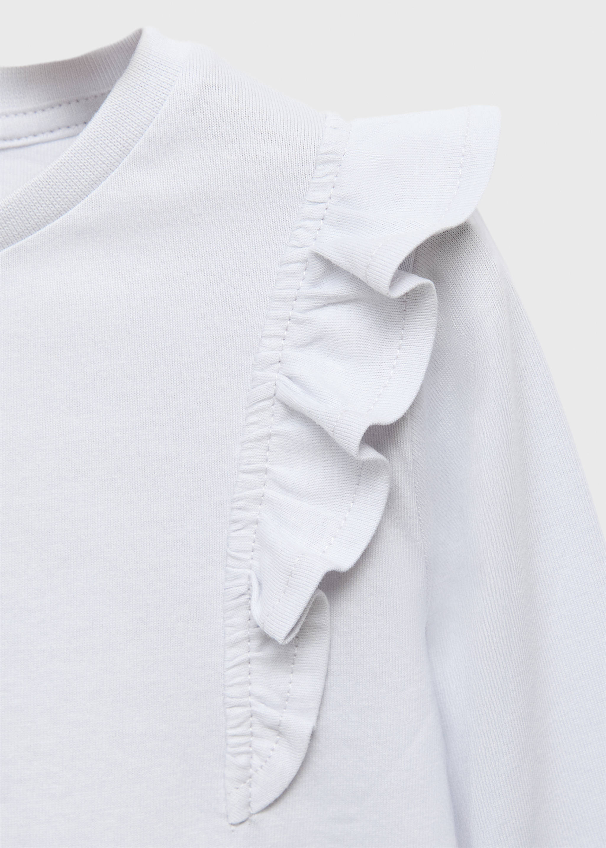 Frills cotton t-shirt - Details of the article 8