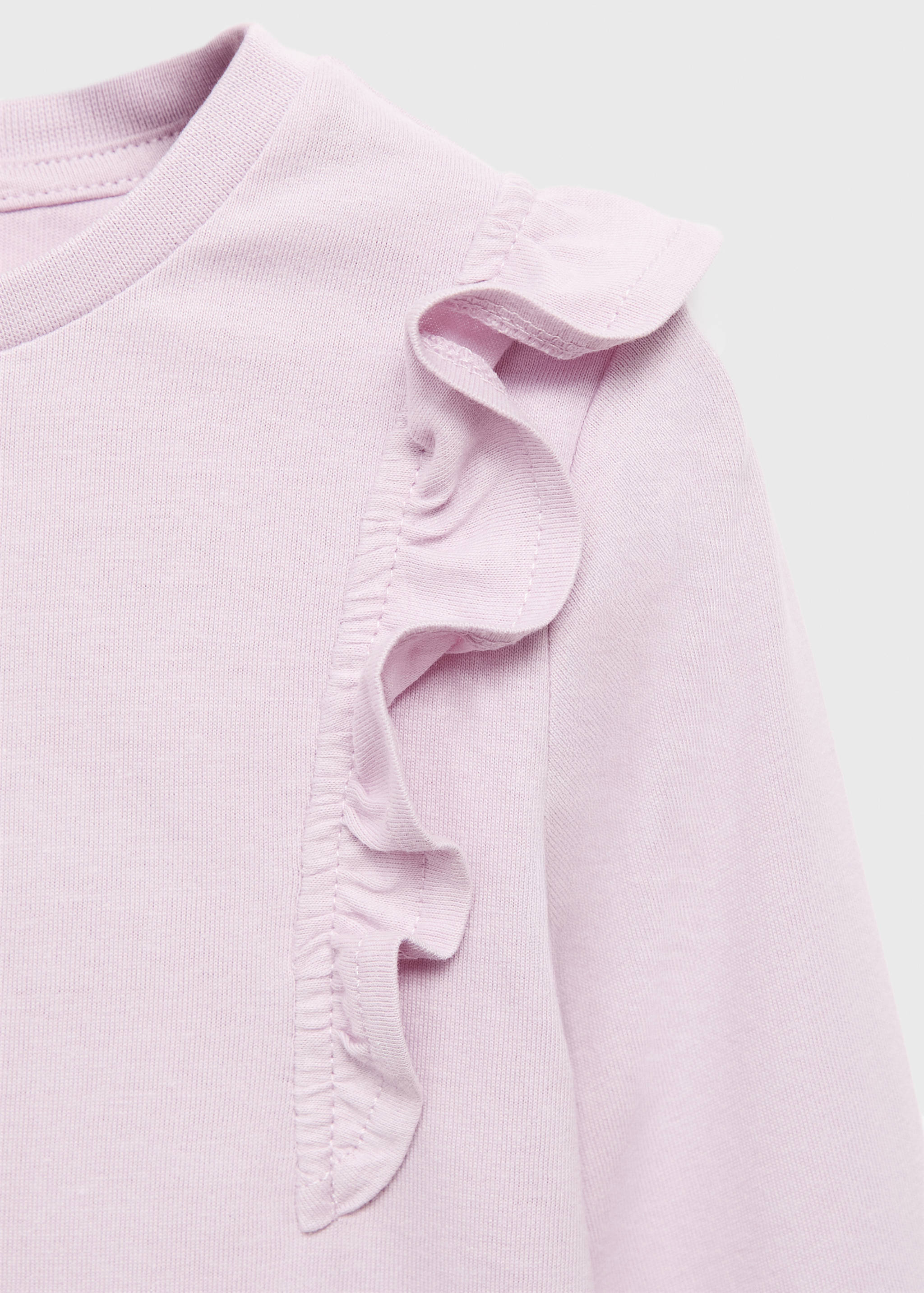 Frills cotton t-shirt - Details of the article 8
