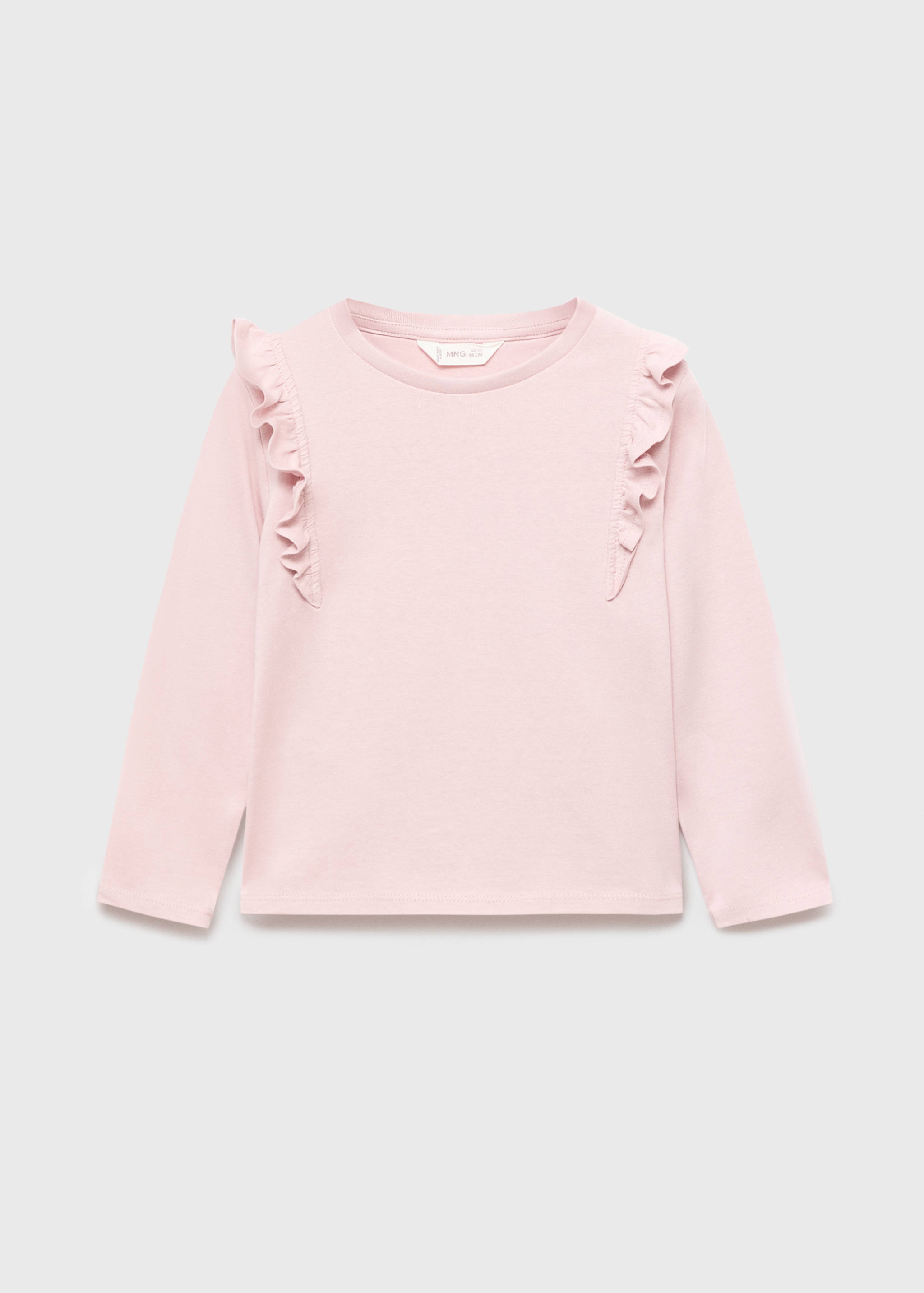 Frills cotton t-shirt - Article without model