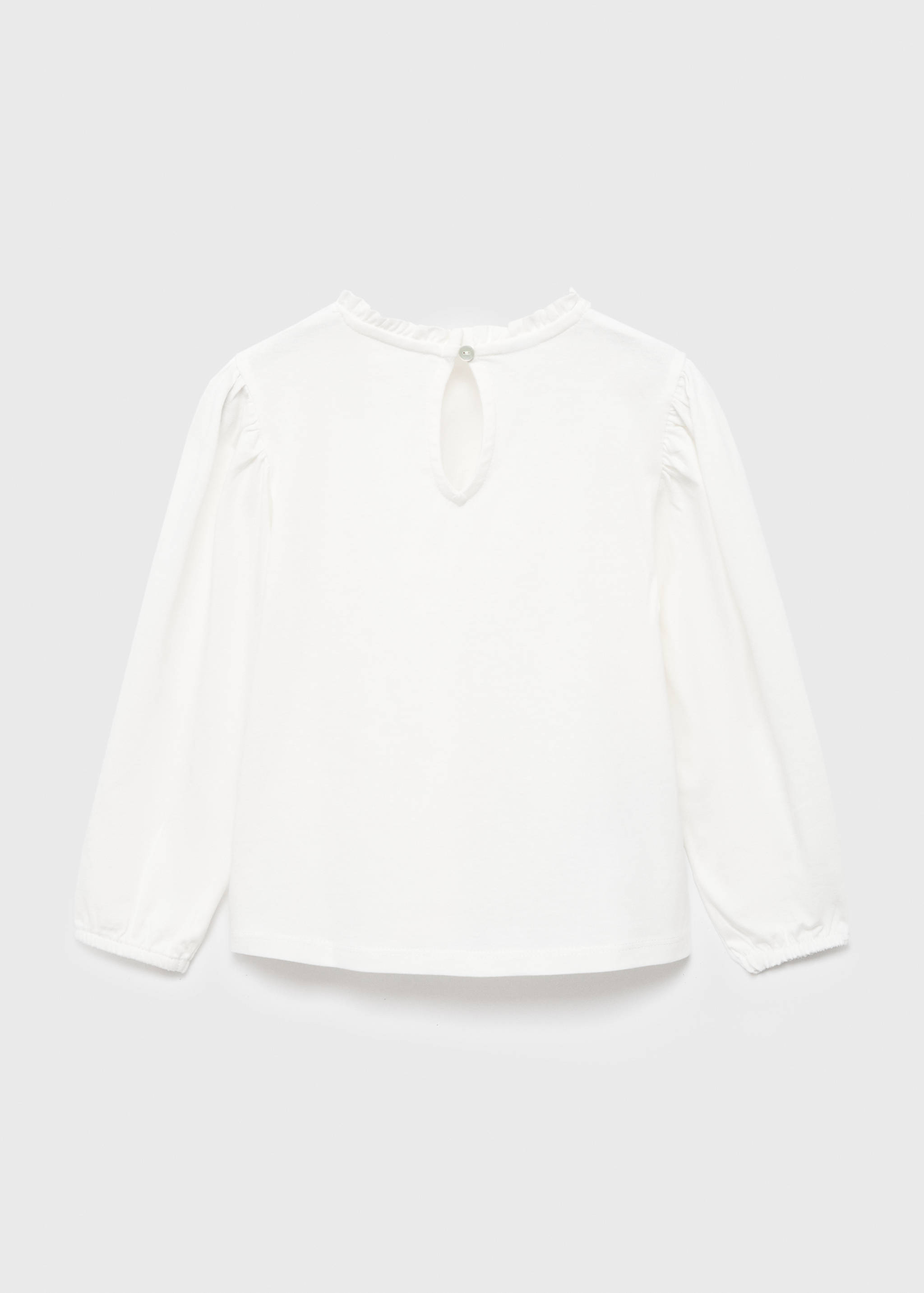 T-shirt coton brodé - Verso de l’article