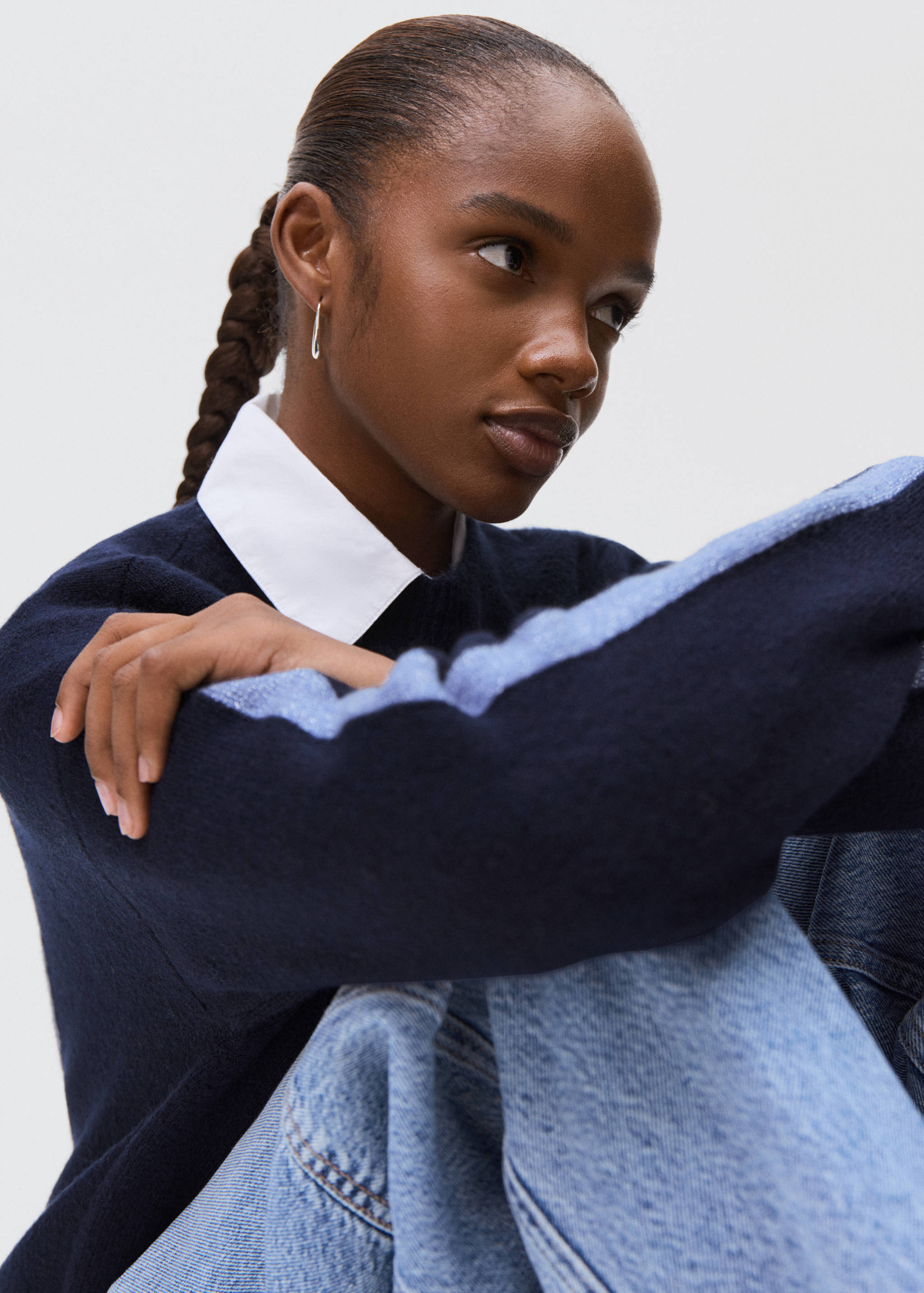 Pull-over brodé maille - Détail de l'article 2