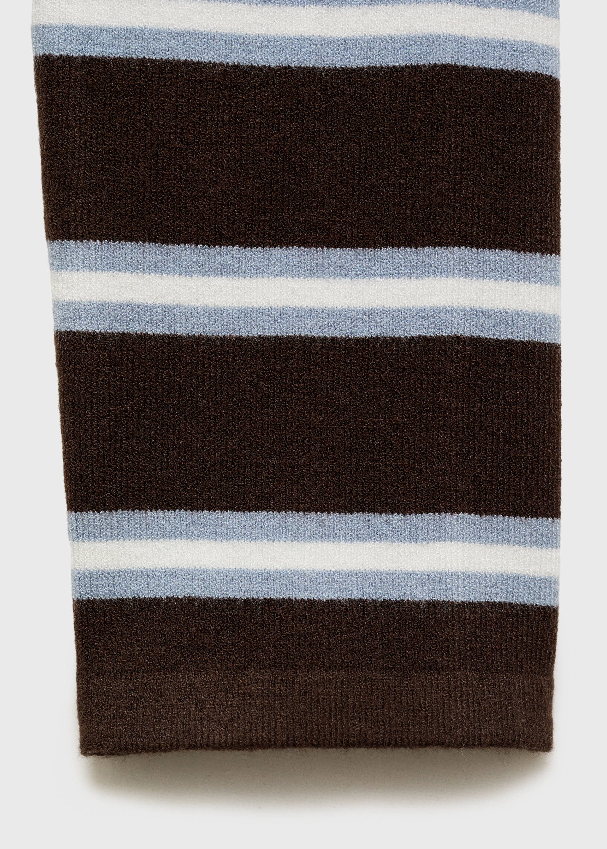 Fine knit striped jersey - Details of the article 0
