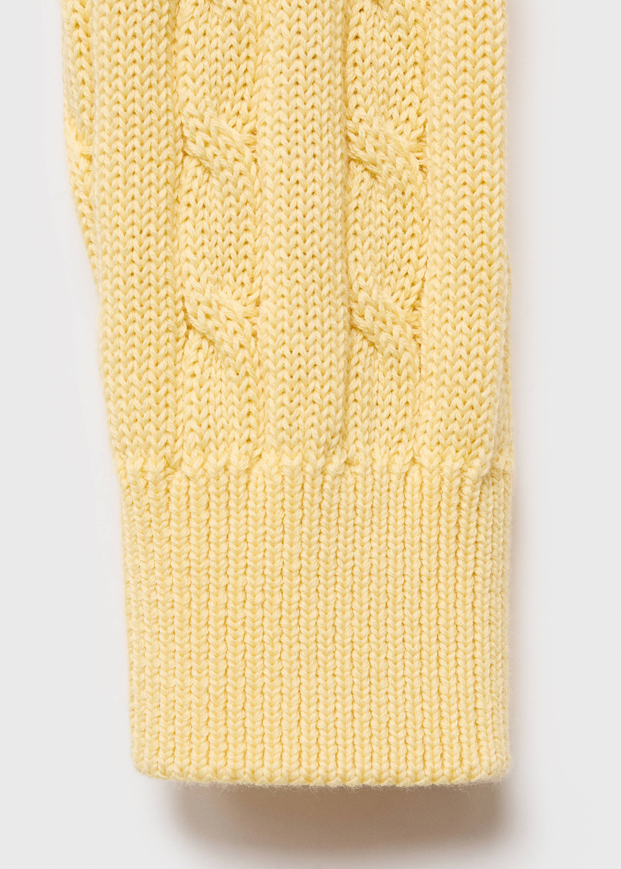 Braided knitted sweater - Details of the article 0