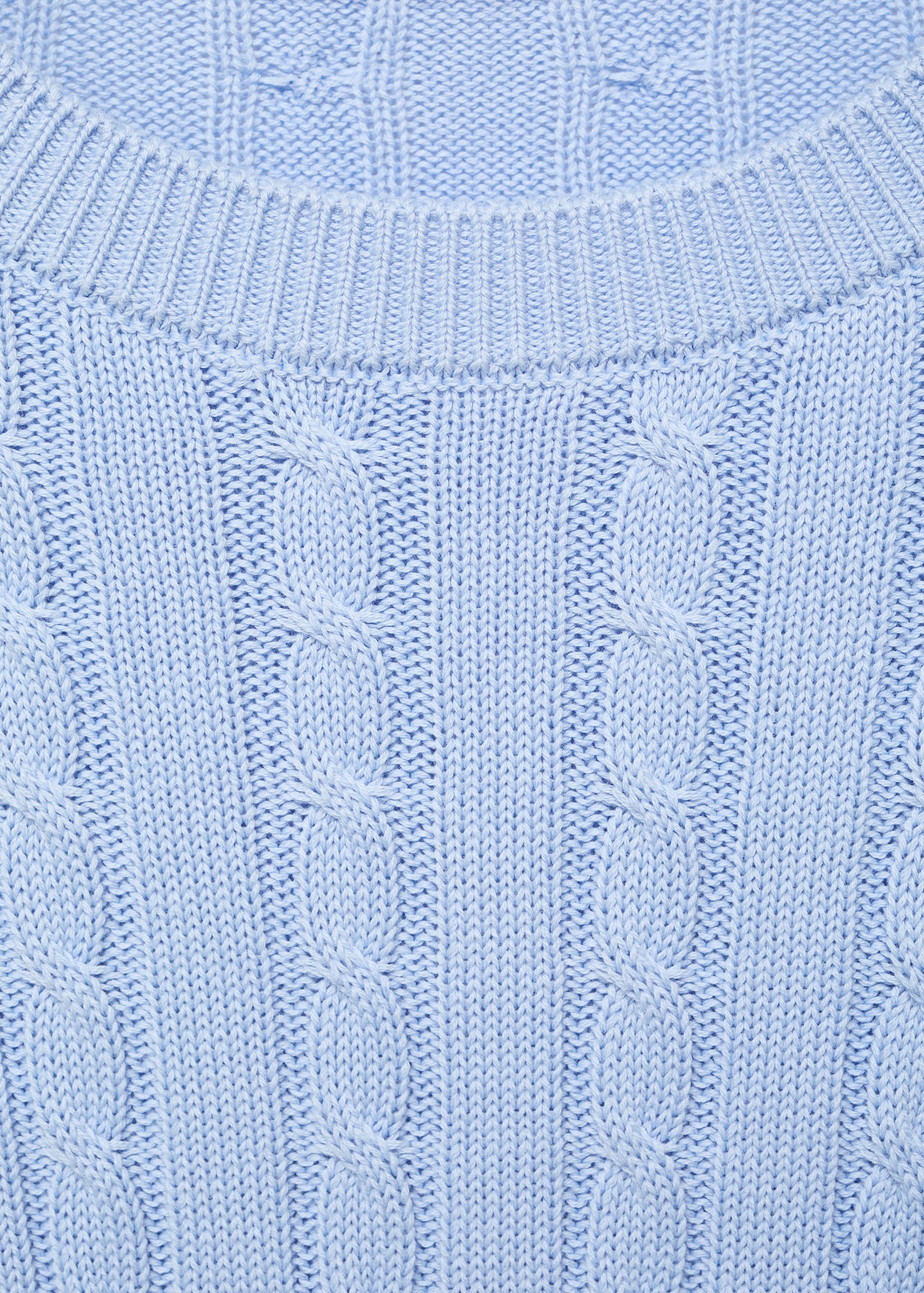 Braided knitted sweater - Details of the article 8