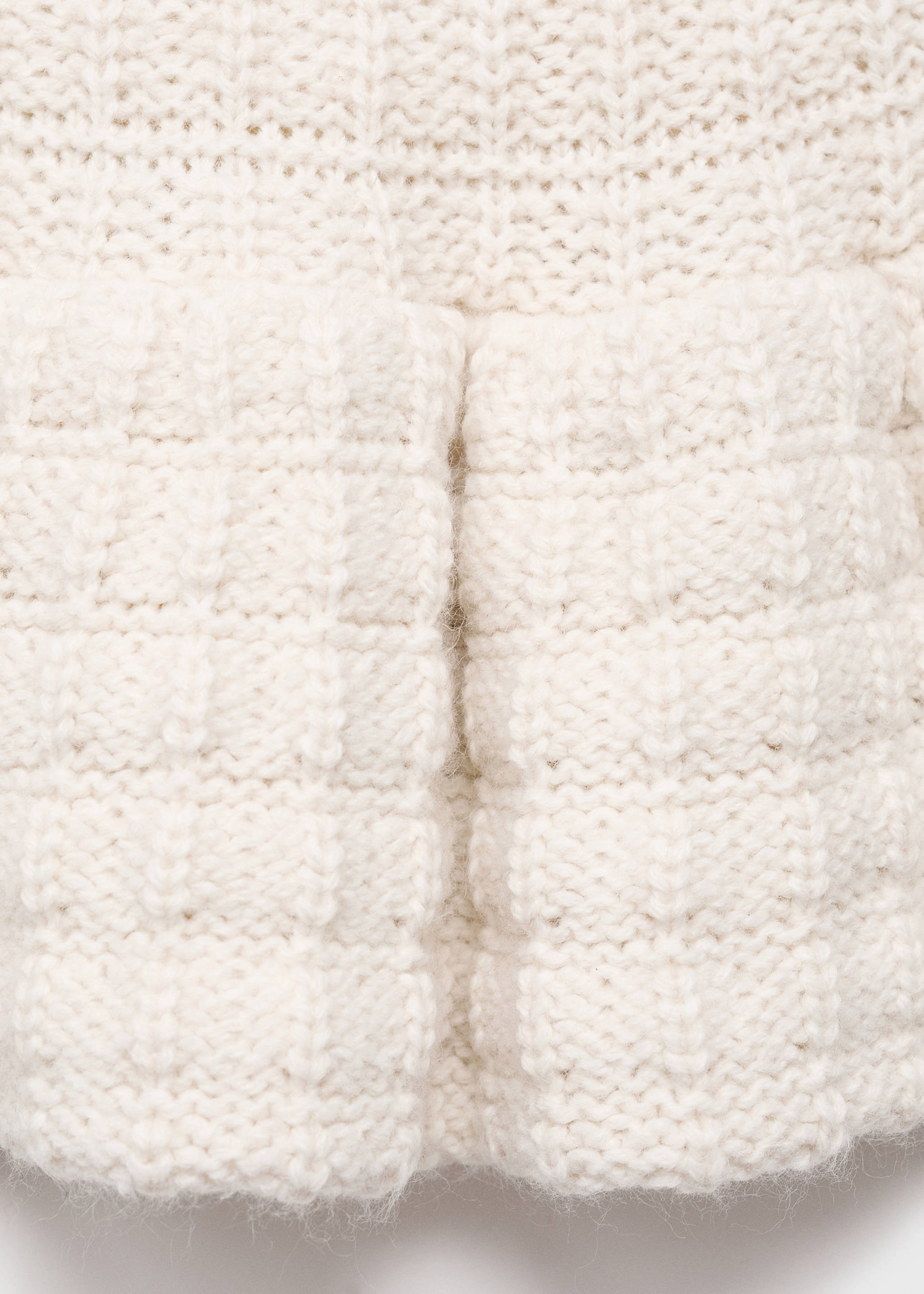 Textured sweater with ruffles - Details of the article 0