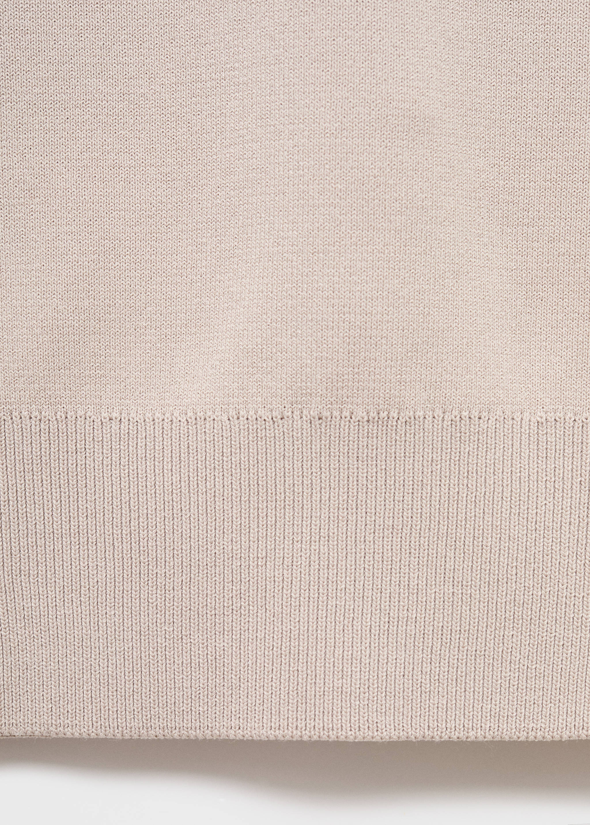 Breathable zip-neck sweater - Details of the article 0
