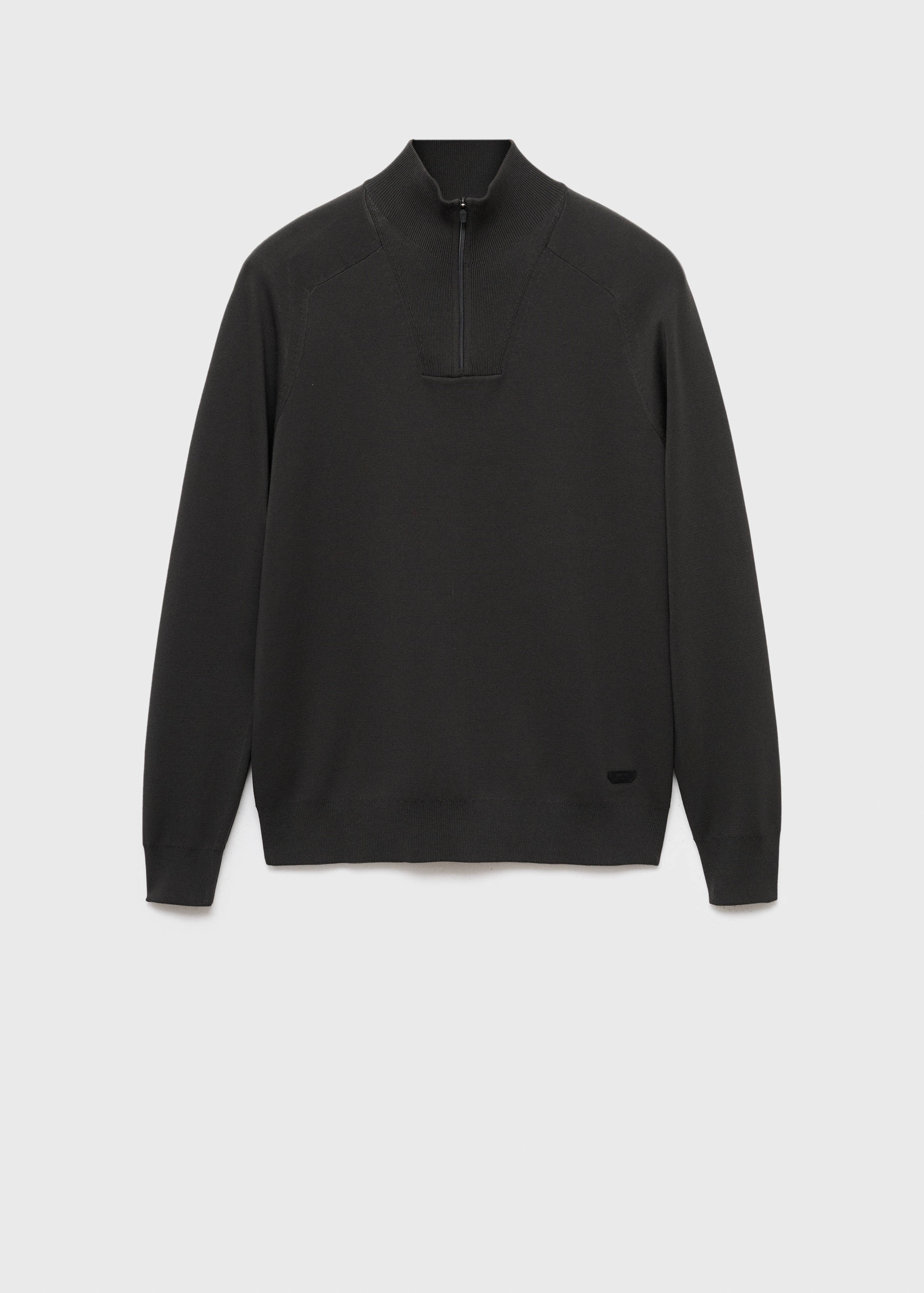 Breathable zip-neck sweater - Article without model